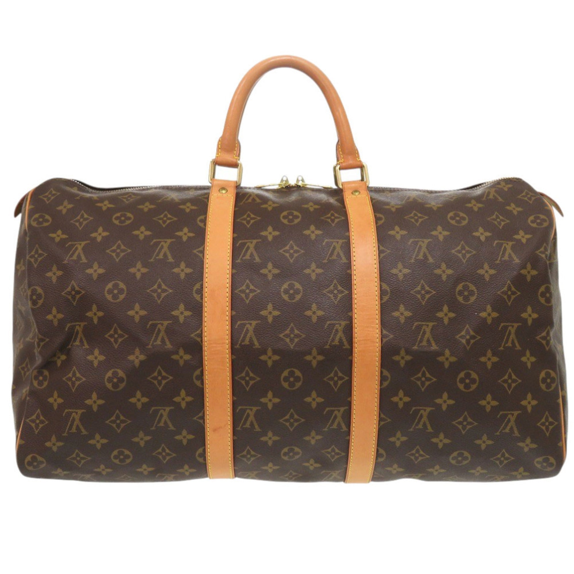 Louis Vuitton Brown Monogram Monogram Boston Bag