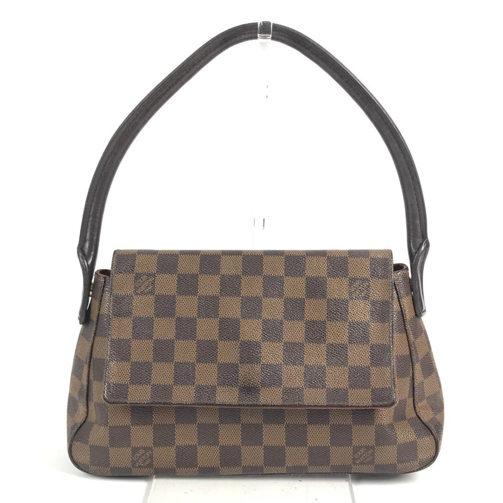 Louis Vuitton Brown Ebene Damier Canvas Handbag Shoulder Bag Tote Bag