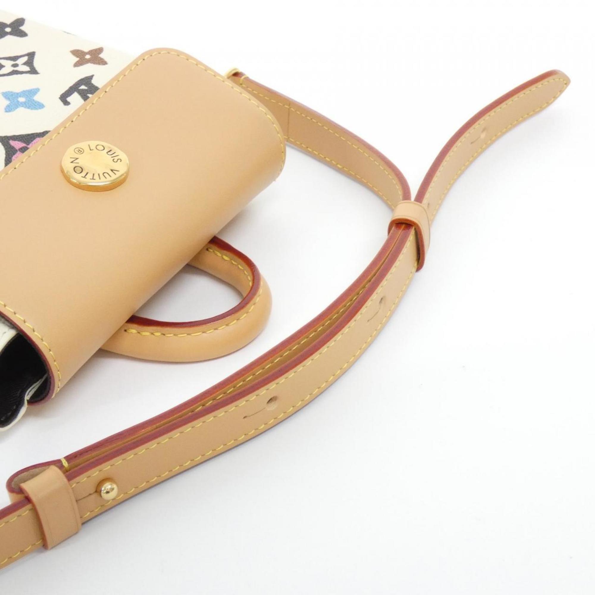 Louis Vuitton Gold Coated Canvas Shoulder Bag