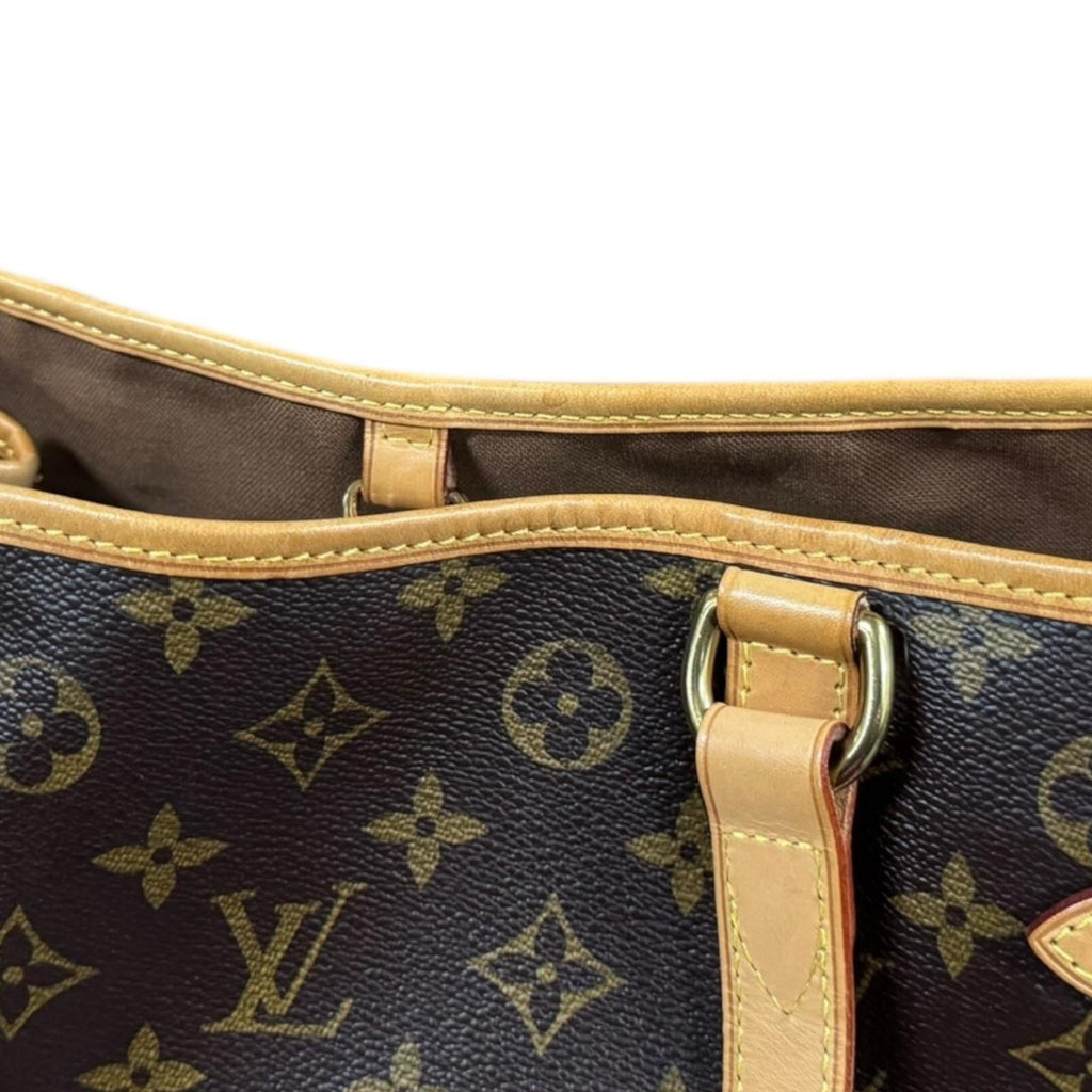 Louis Vuitton Brown Monogram Canvas Shoulder Bag