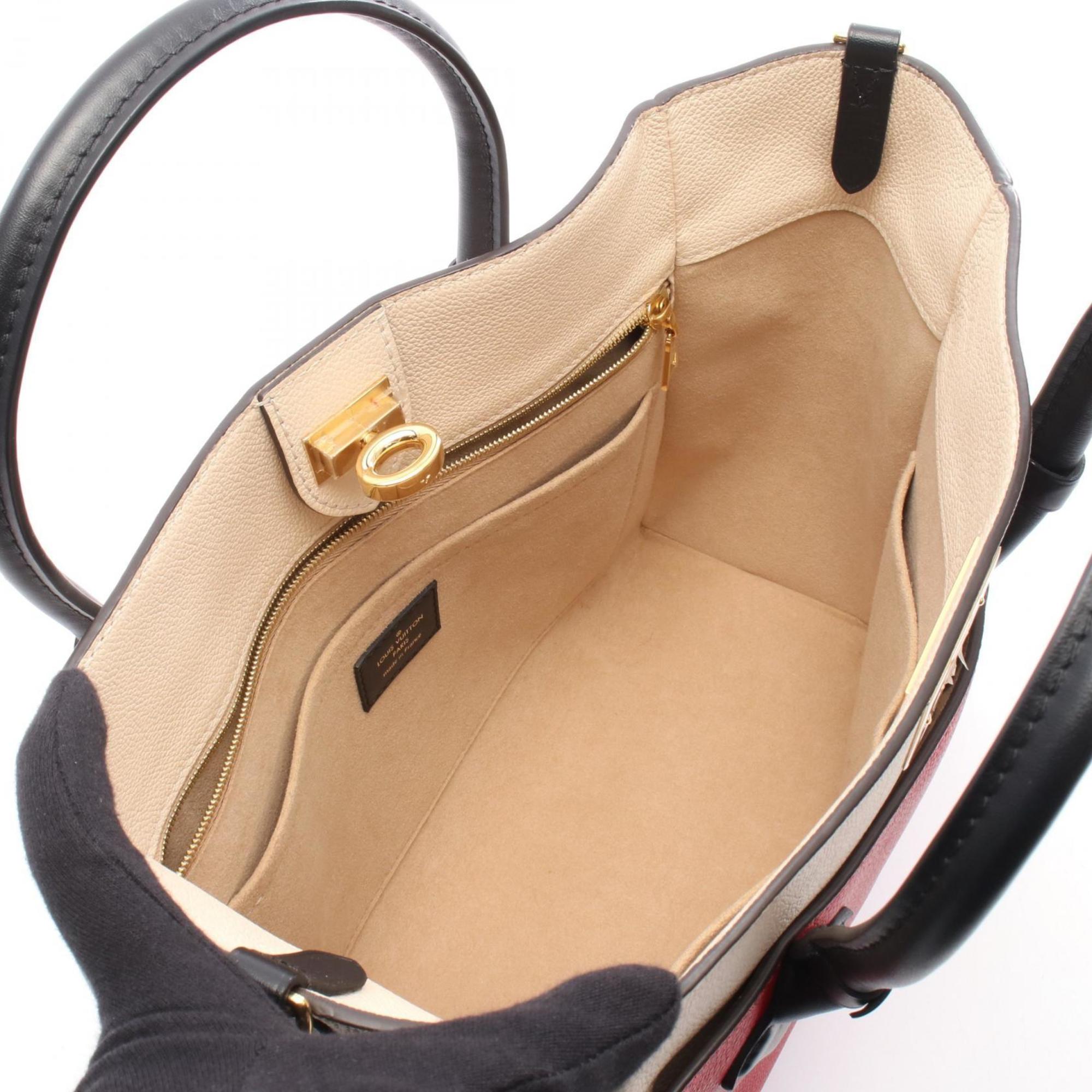 Louis Vuitton Brown Monogram Multi-Color Red Color Rouge Monogram Coated Canvas Handbag