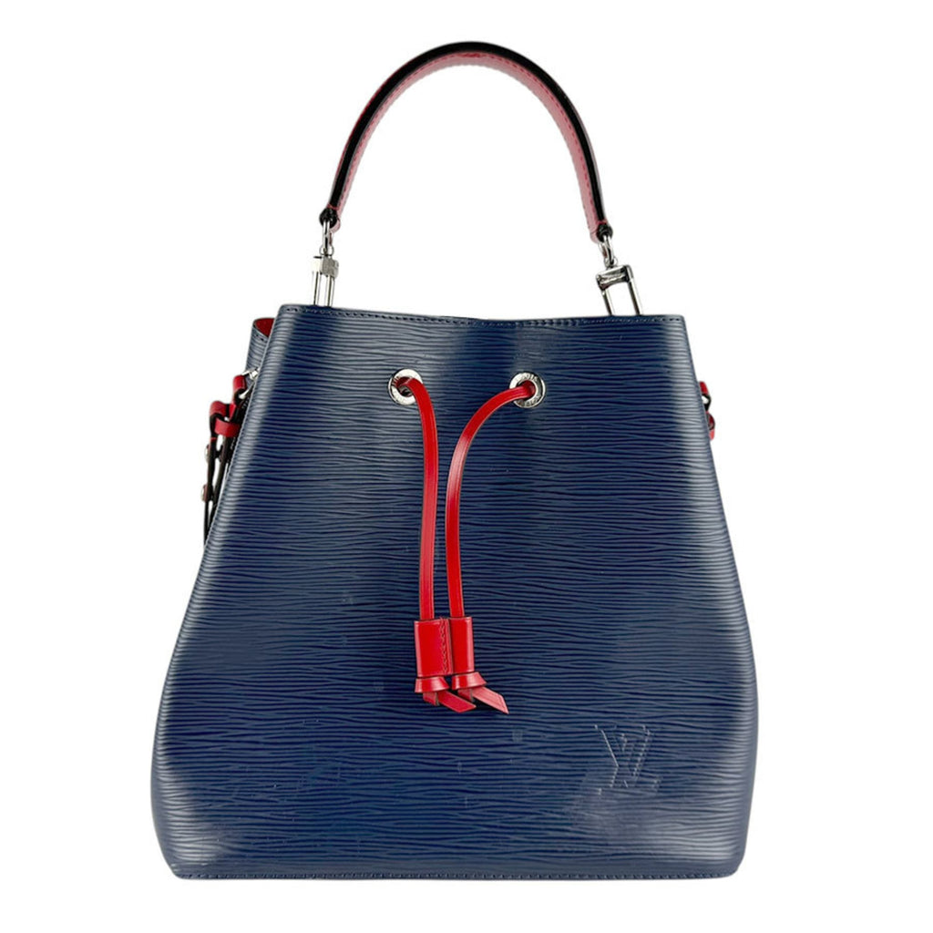 Louis Vuitton Blue Indigo Epi Leather Handbag Shoulder Bag