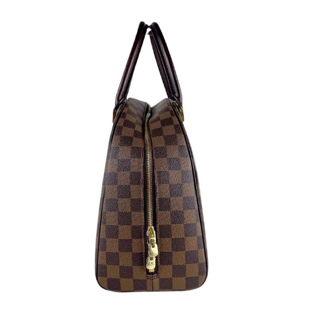Louis Vuitton Damier Ebene Damier Canvas Handbag