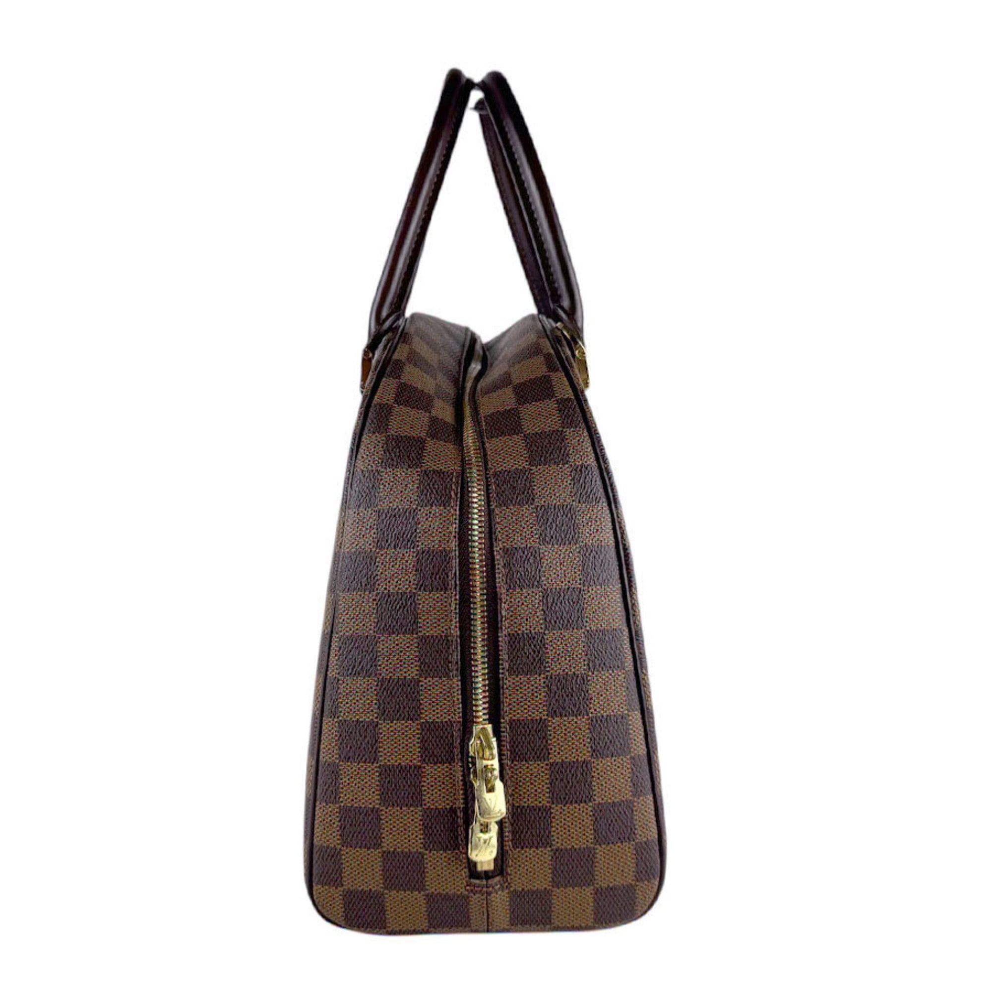 Louis Vuitton Damier Ebene Damier Canvas Handbag