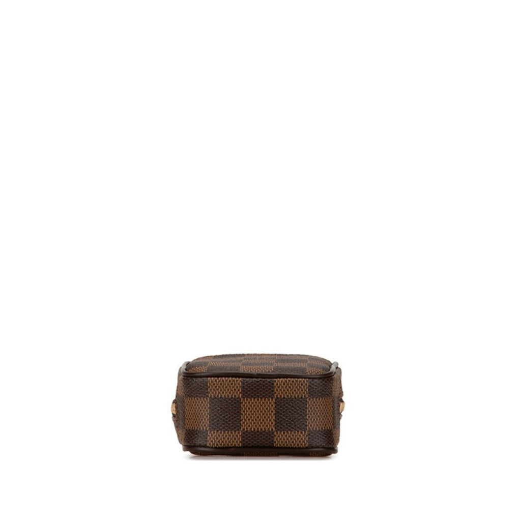 Louis Vuitton Brown Pvc Leather Shoulder Bag
