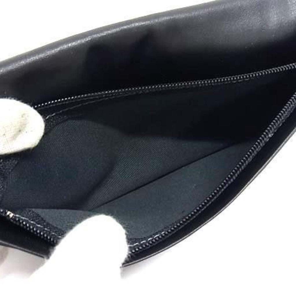 Balenciaga Black Leather Wallet (Bi-Fold)