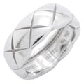 Chanel White Gold (18K) Band Ring