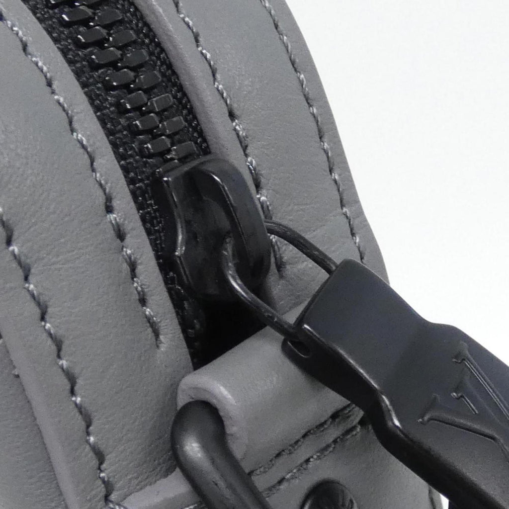Louis Vuitton Black Leather Shoulder Bag