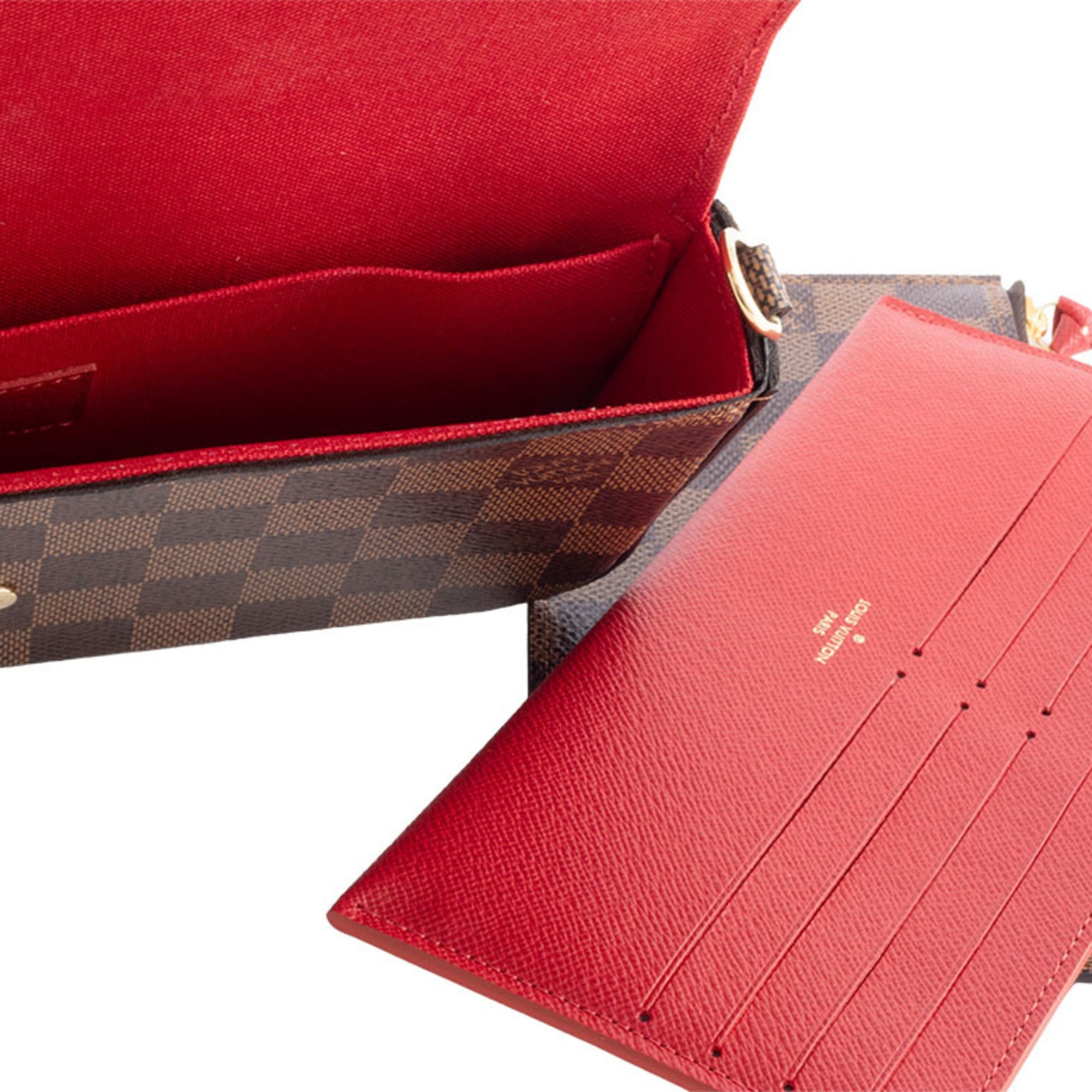 Louis Vuitton Brown Damier Canvas Ebene Damier Canvas Shoulder Bag