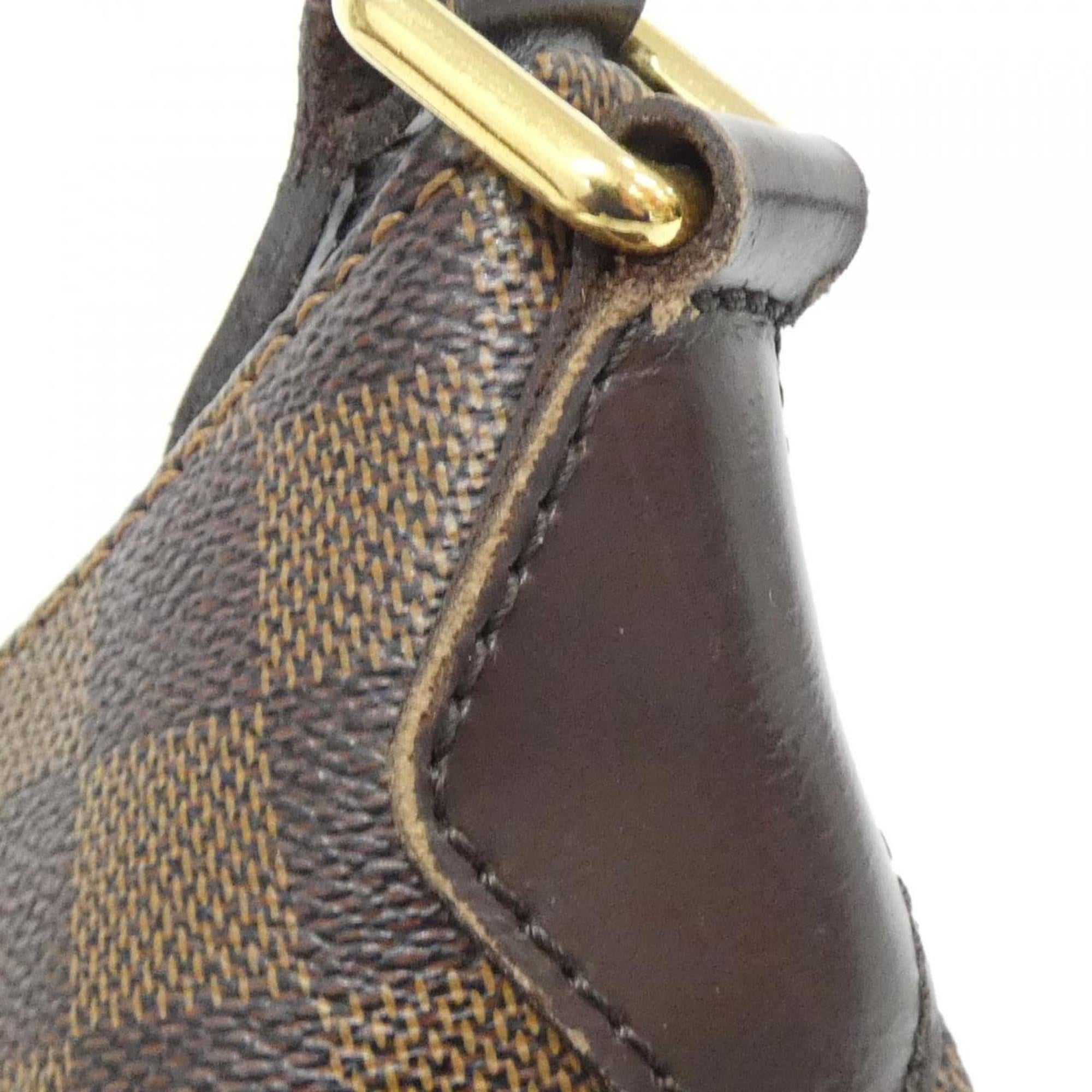 Louis Vuitton Brown Coated Canvas Shoulder Bag