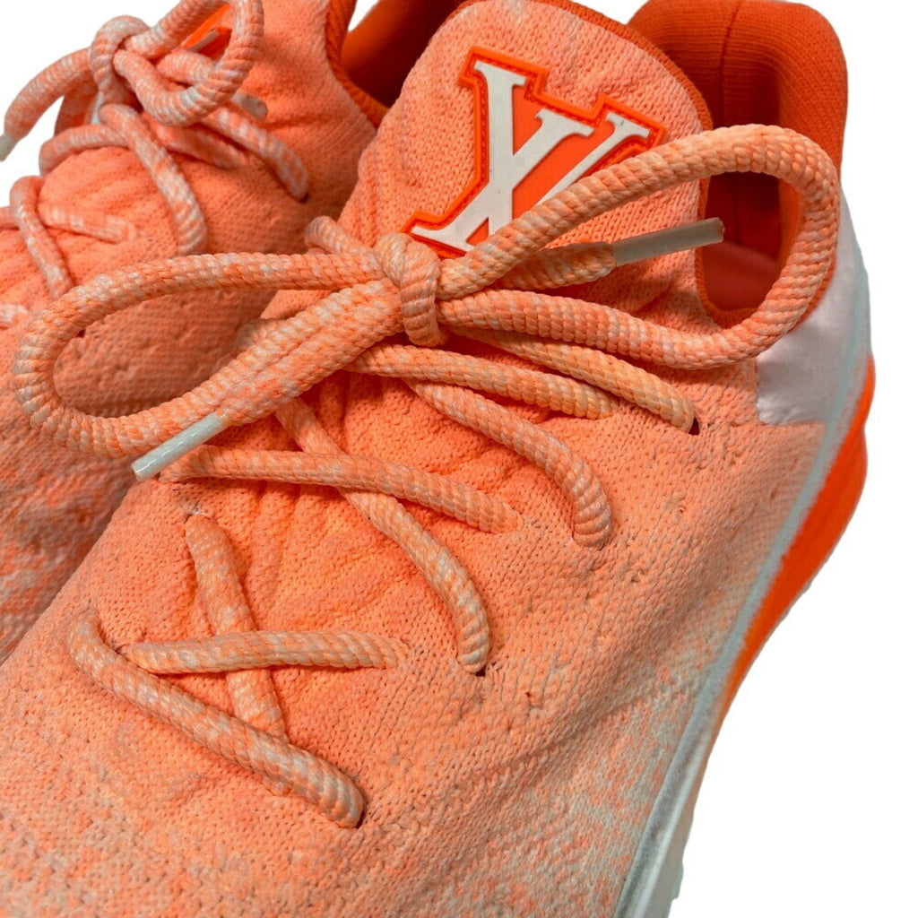 Louis Vuitton Orange White Sneakers
