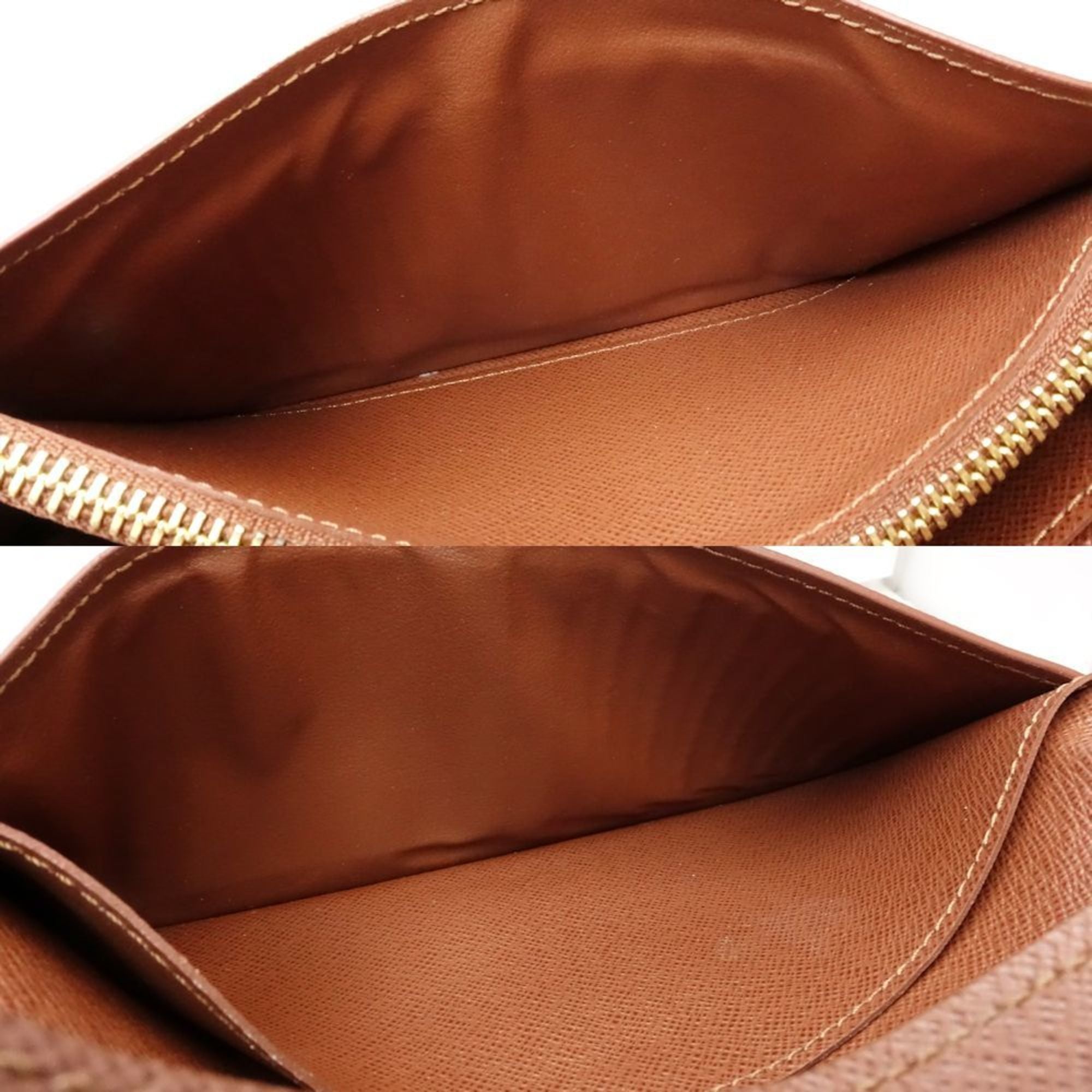 Louis Vuitton Brown Monogram Monogram Long Wallet