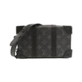 Louis Vuitton Black Coated Canvas Shoulder Bag
