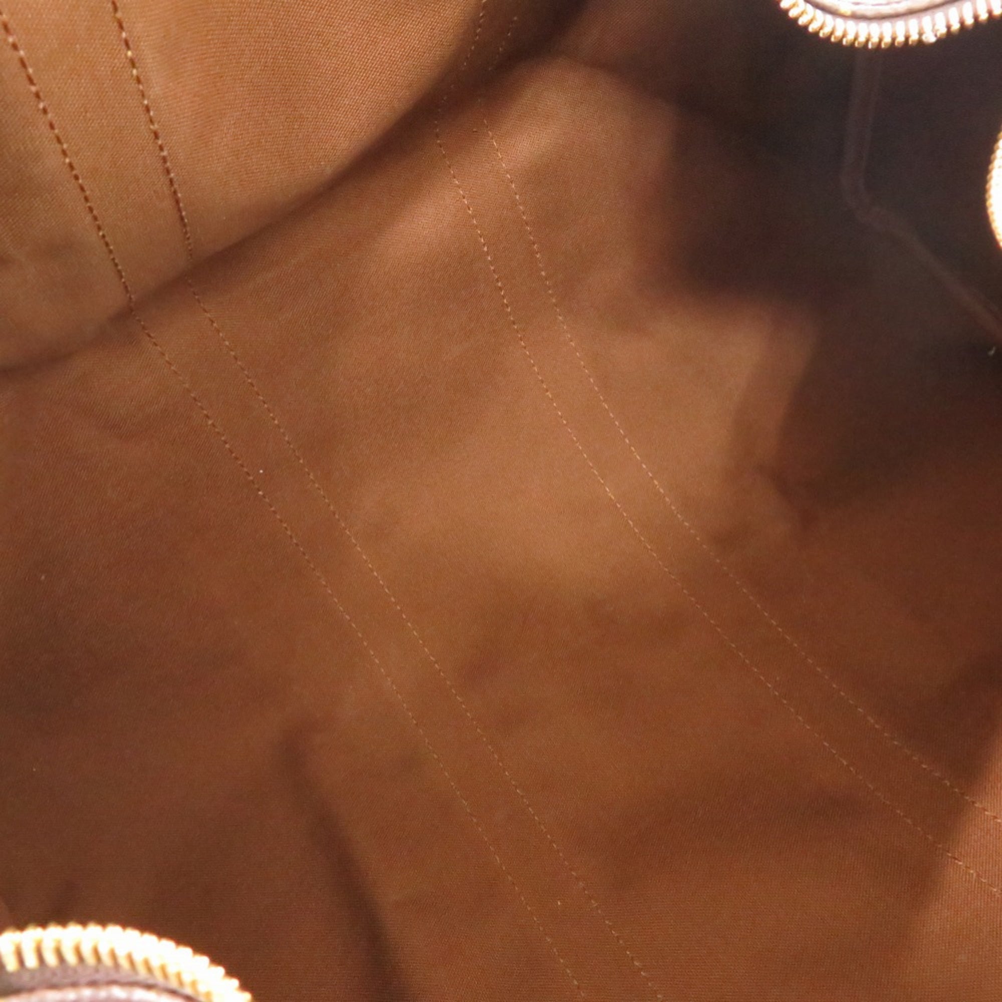 Louis Vuitton Brown Monogram Canvas Boston Bag