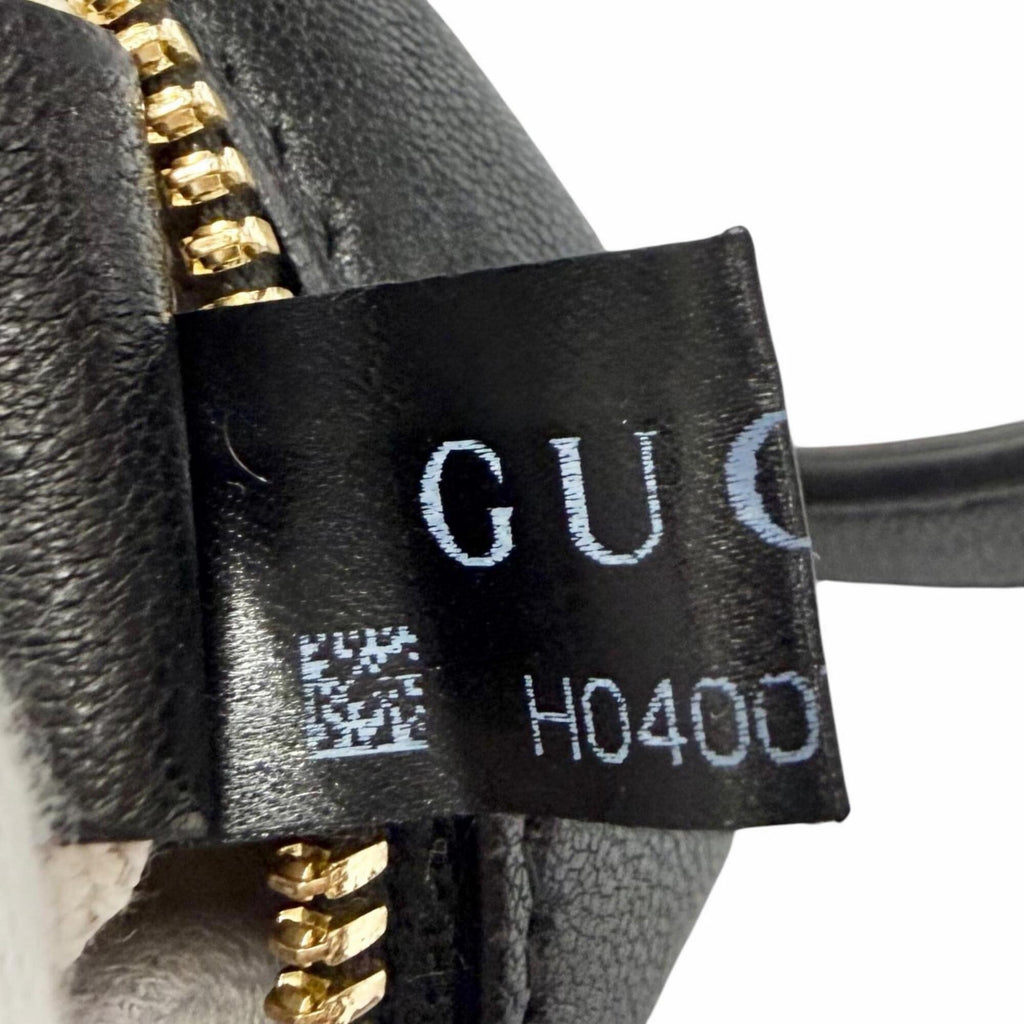 Gucci Black Leather Shoulder Bag (Pre-Owned)