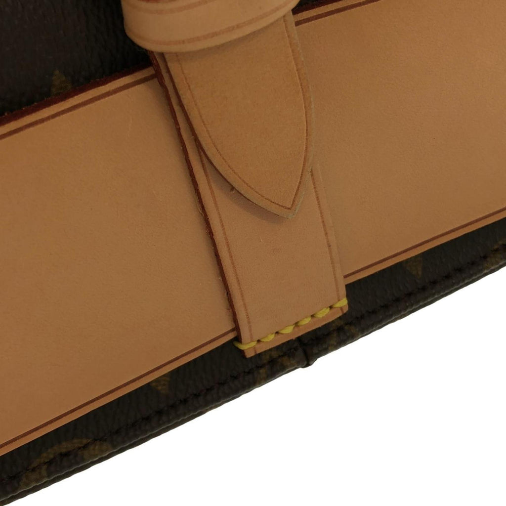 Louis Vuitton Marron Coated Canvas Shoulder Bag