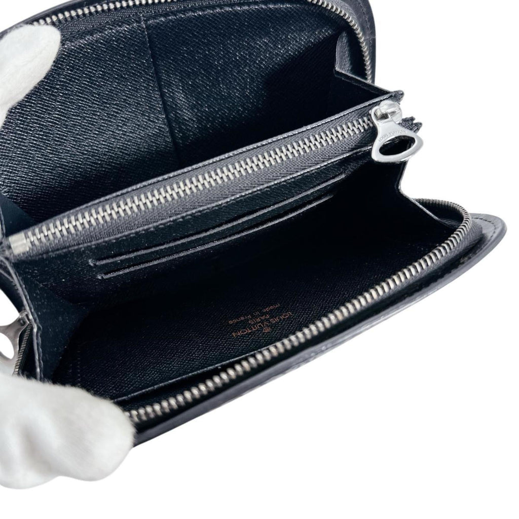 Louis Vuitton Black Epi Leather Long Wallet