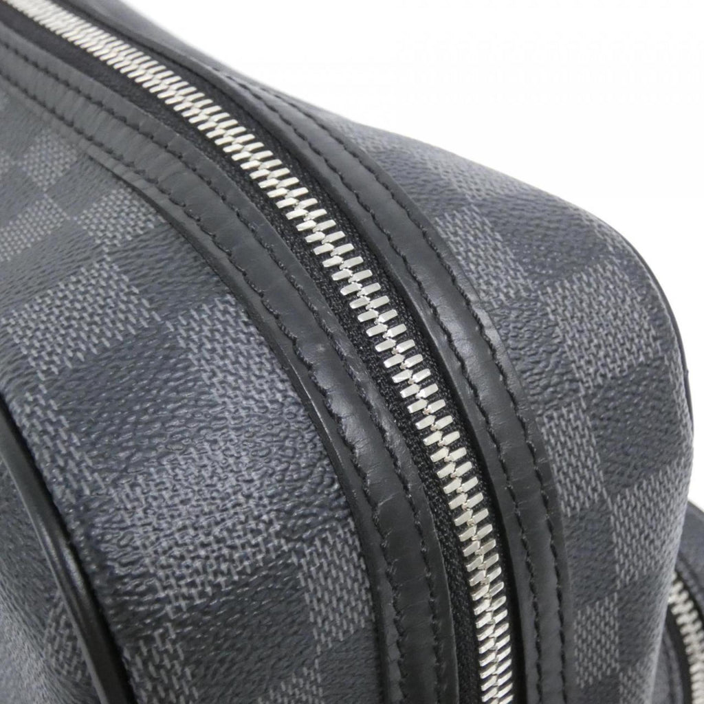 Louis Vuitton Graphite Coated Canvas Shoulder Bag
