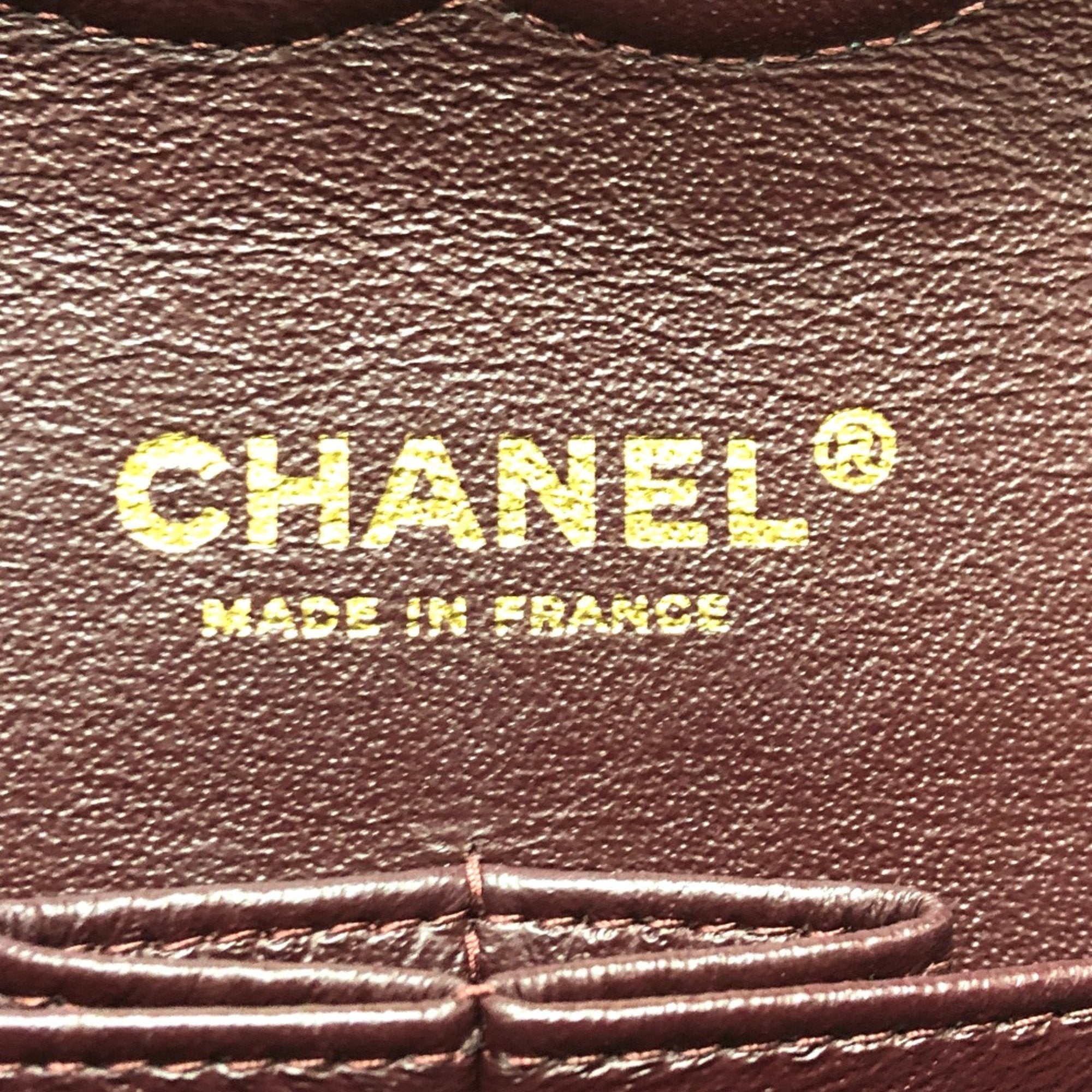 Chanel Black Leather Shoulder Bag