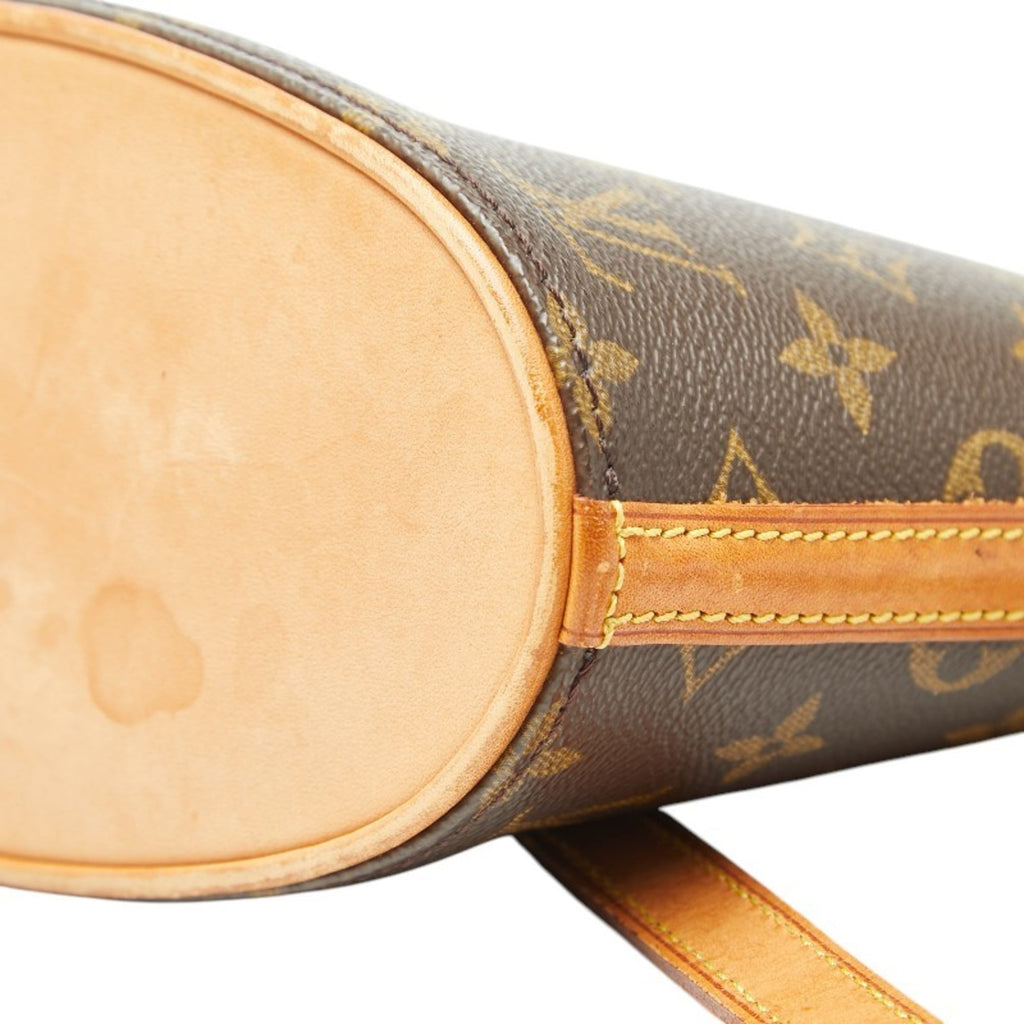 Louis Vuitton Brown Pvc Leather Shoulder Bag