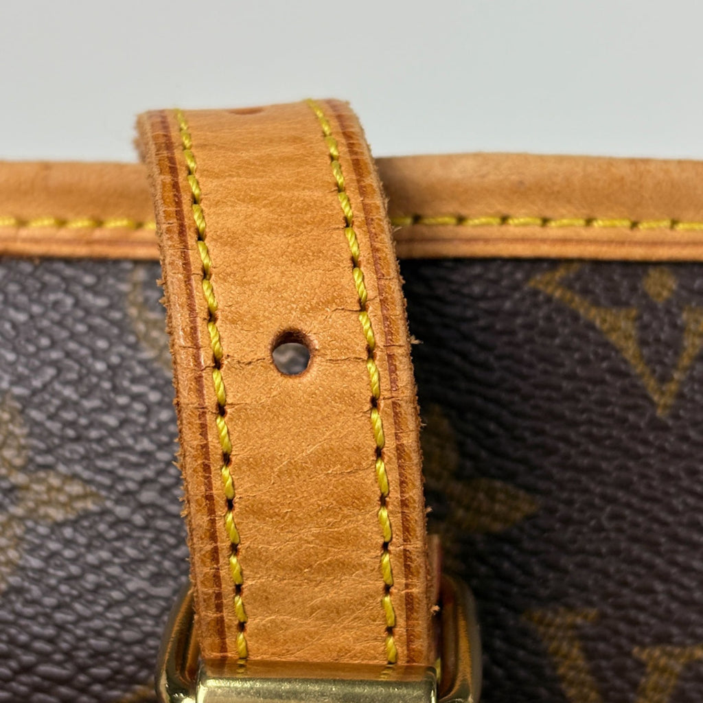 Louis Vuitton Brown Monogram Shoulder Bag Tote Bag