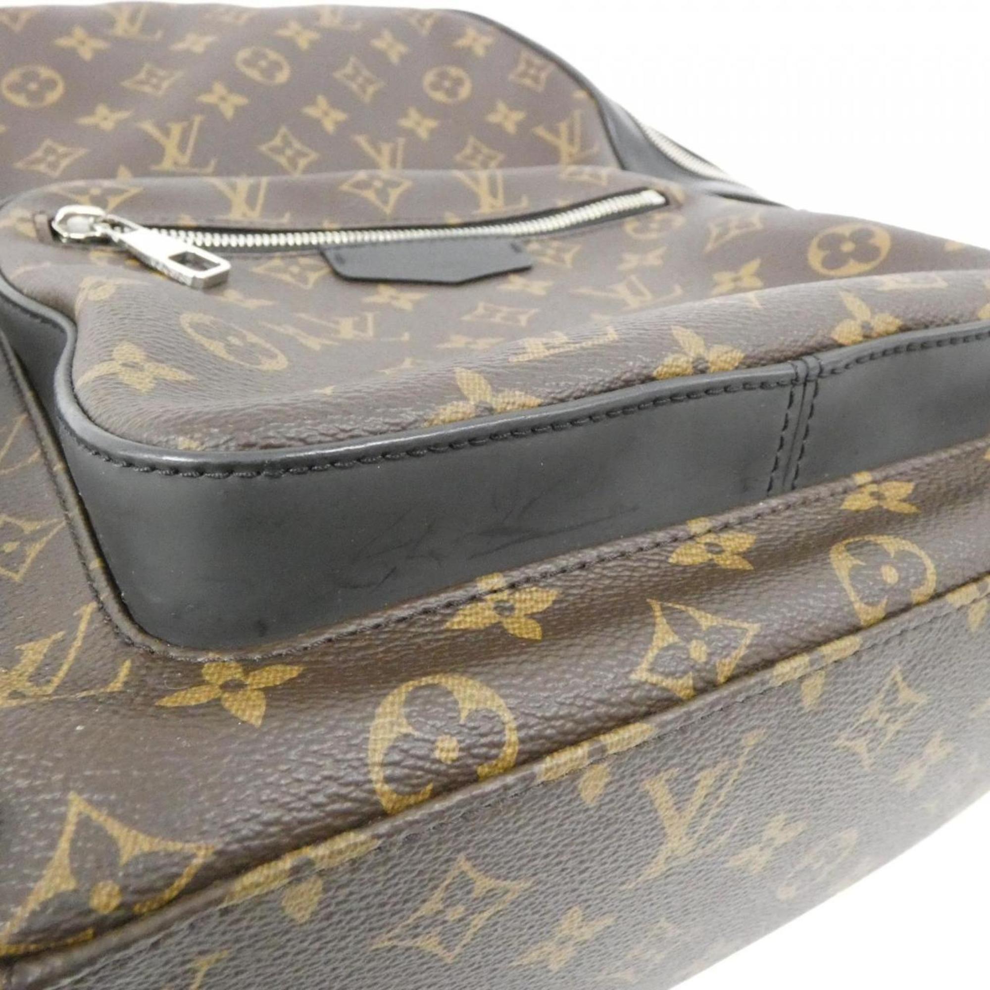 Louis Vuitton Brown Coated Canvas Backpack