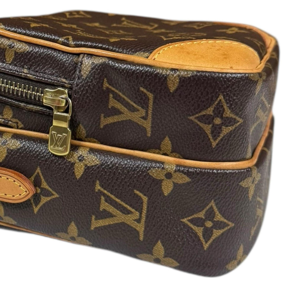 Louis Vuitton Brown Monogram Canvas Shoulder Bag