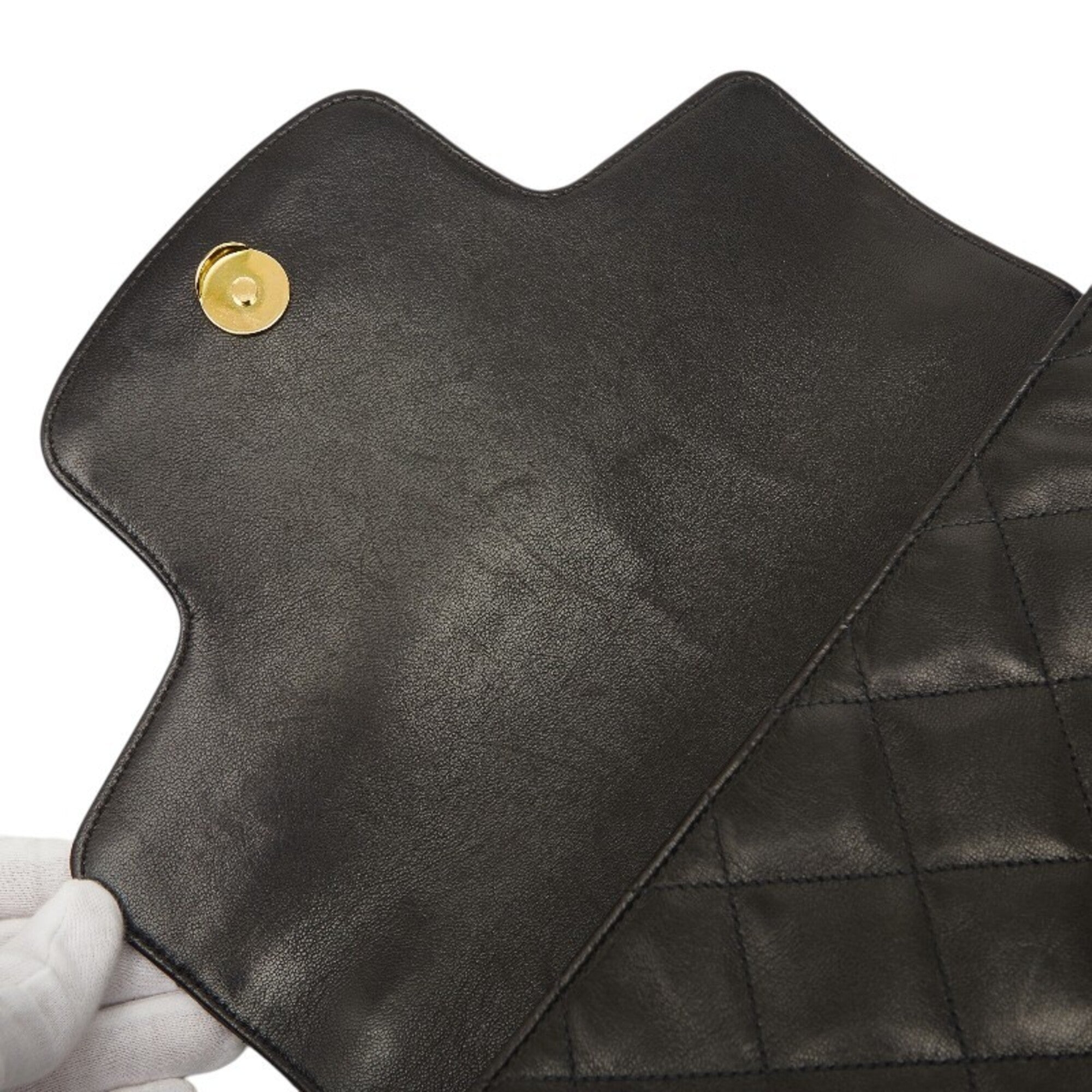 Chanel Black Leather Handbag
