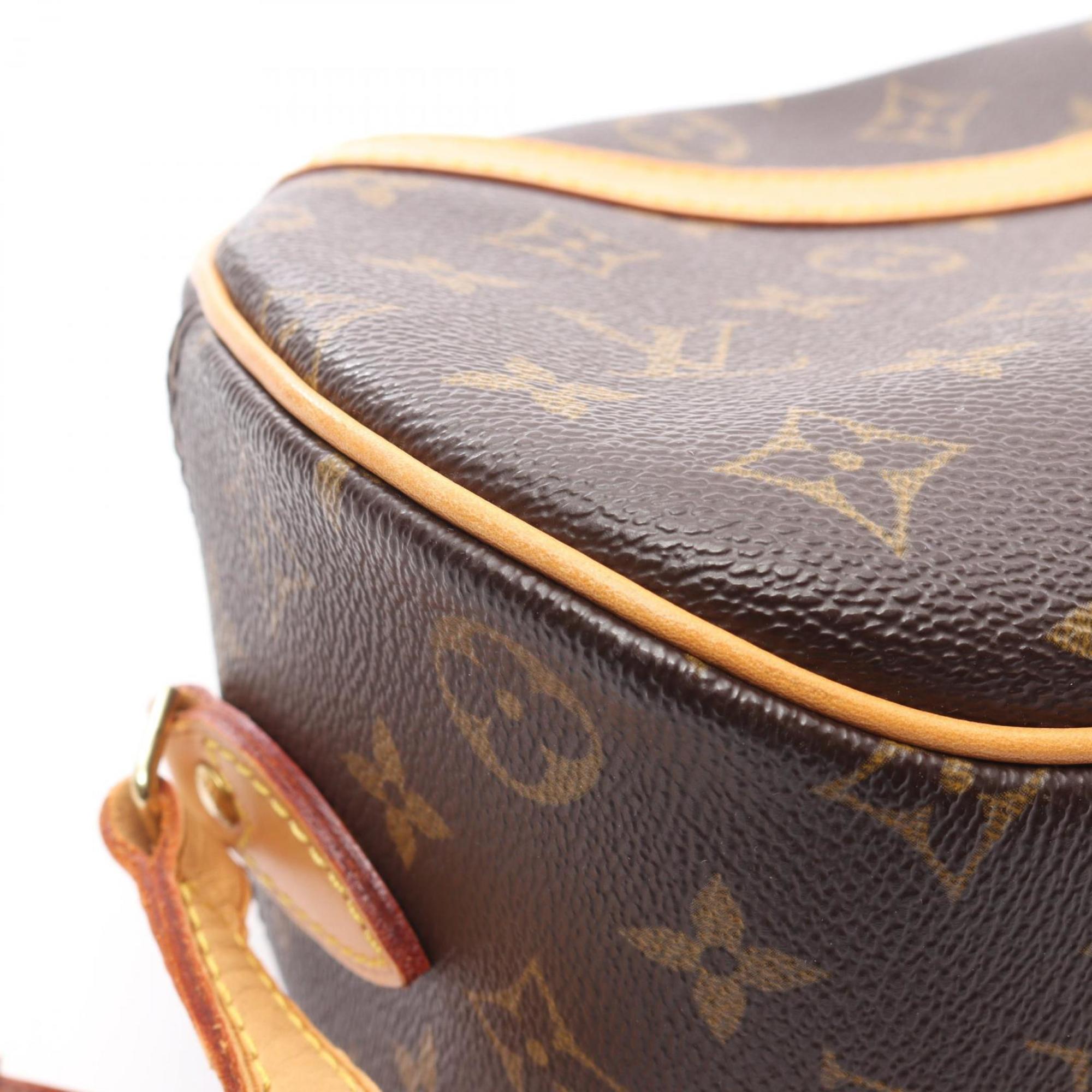 Louis Vuitton Brown Coated Canvas Monogram Pvc Leather Shoulder Bag