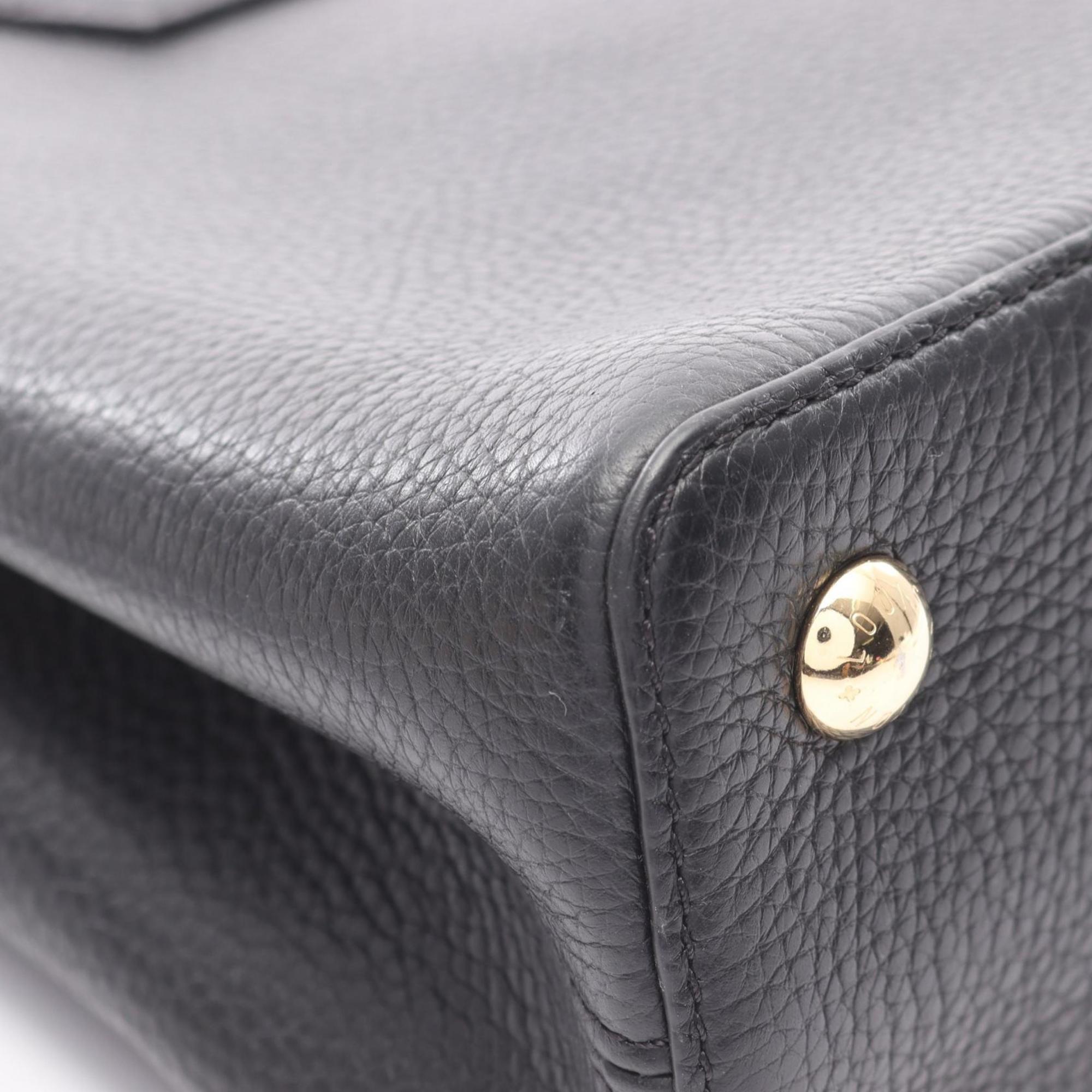 Louis Vuitton Black Noir Leather Handbag
