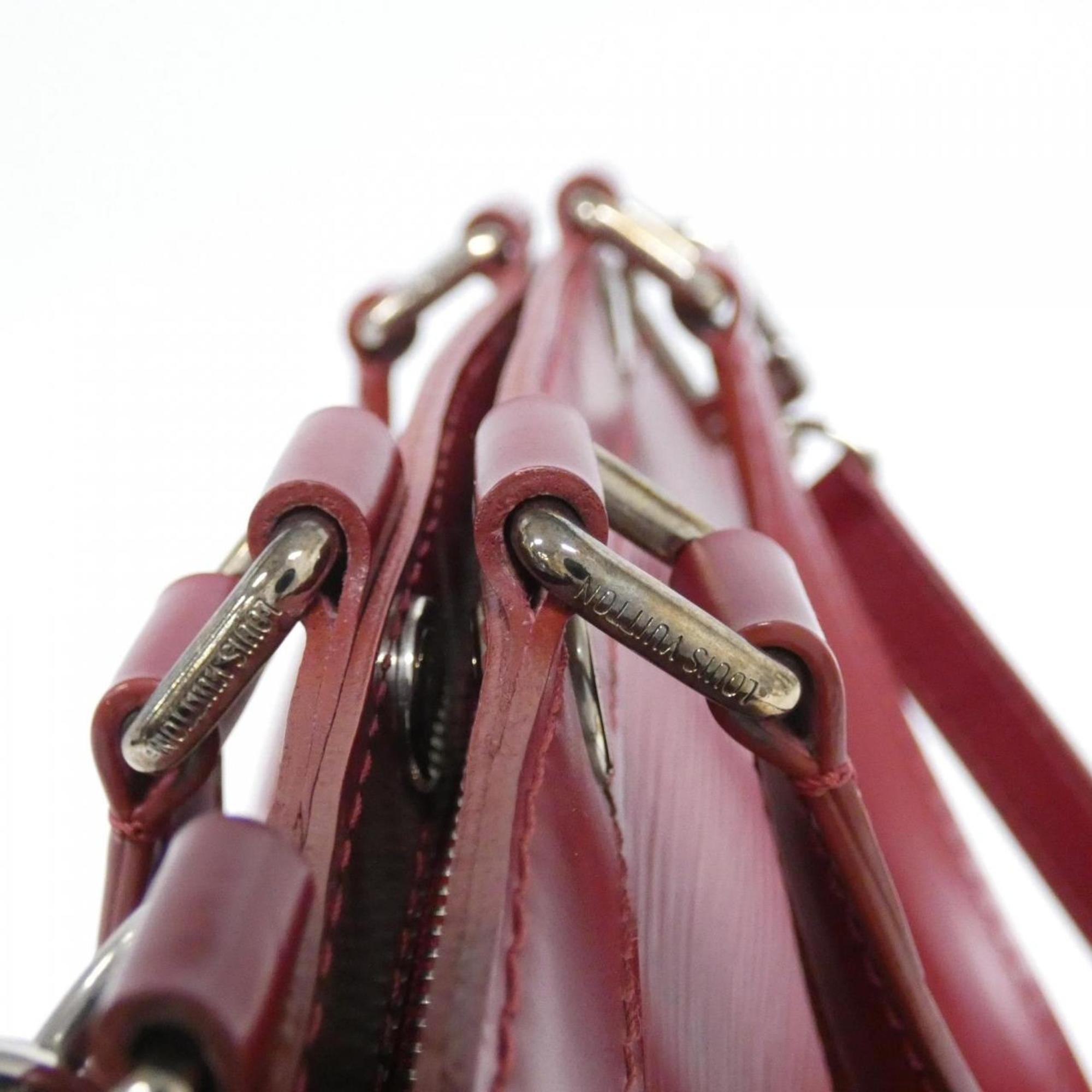Louis Vuitton Ruby Leather Handbag