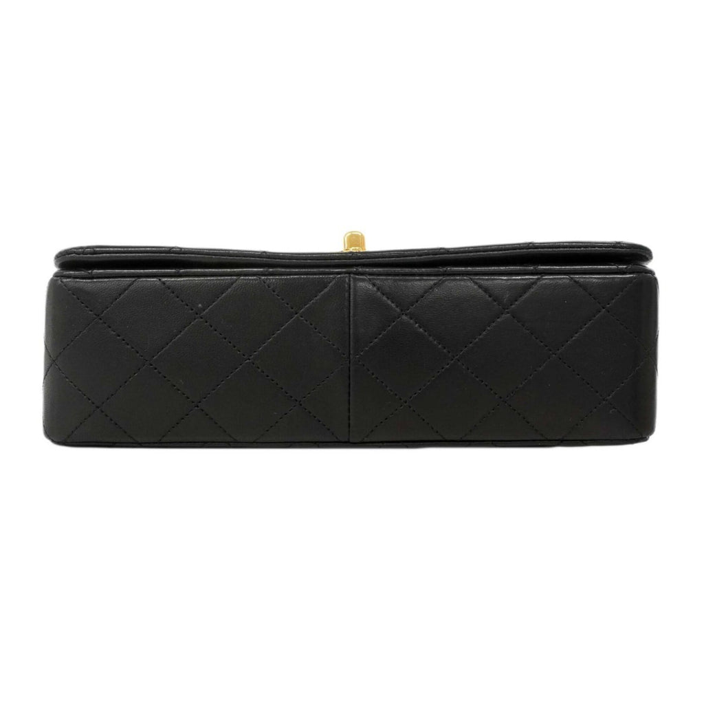 Chanel Black Leather Shoulder Bag