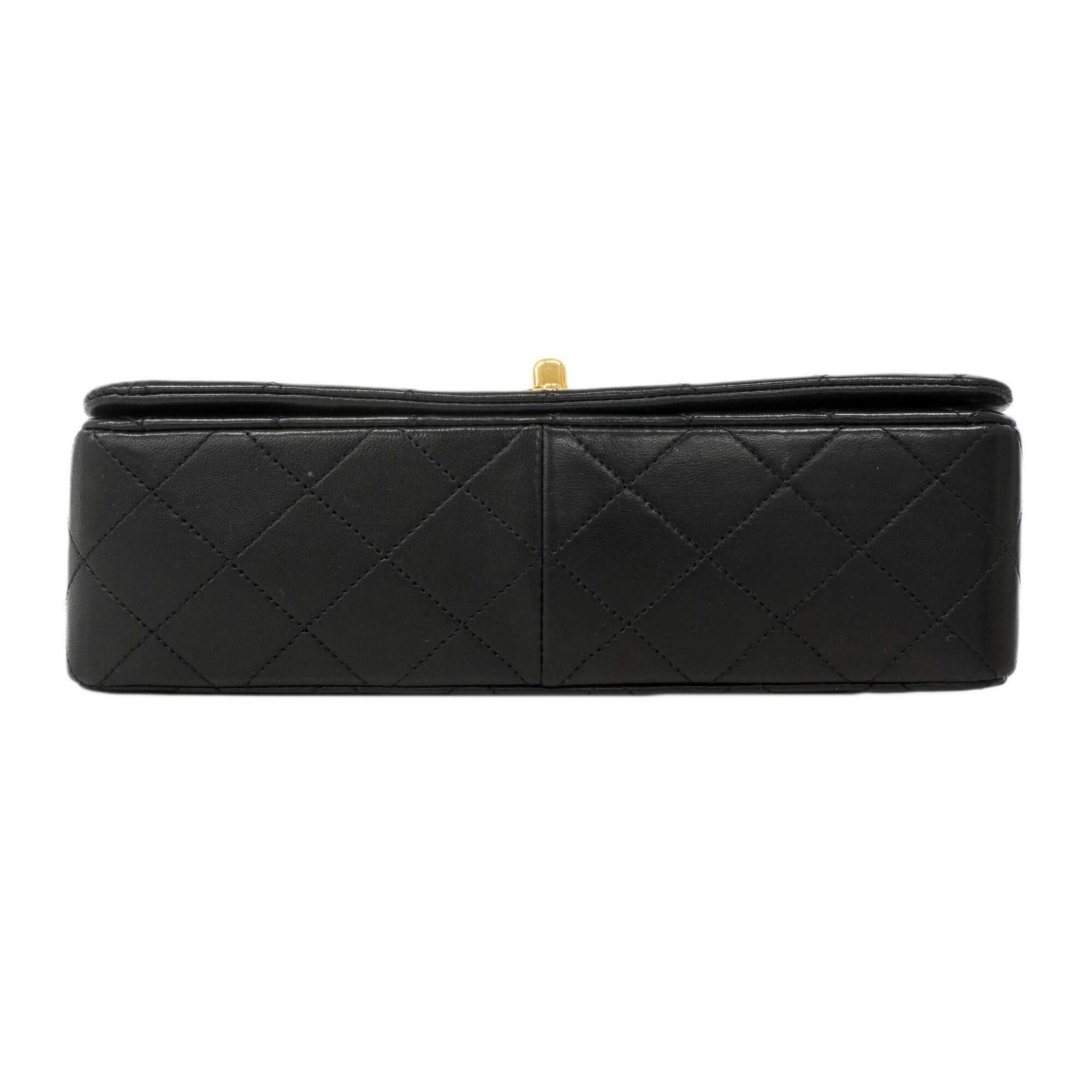 Chanel Black Leather Shoulder Bag