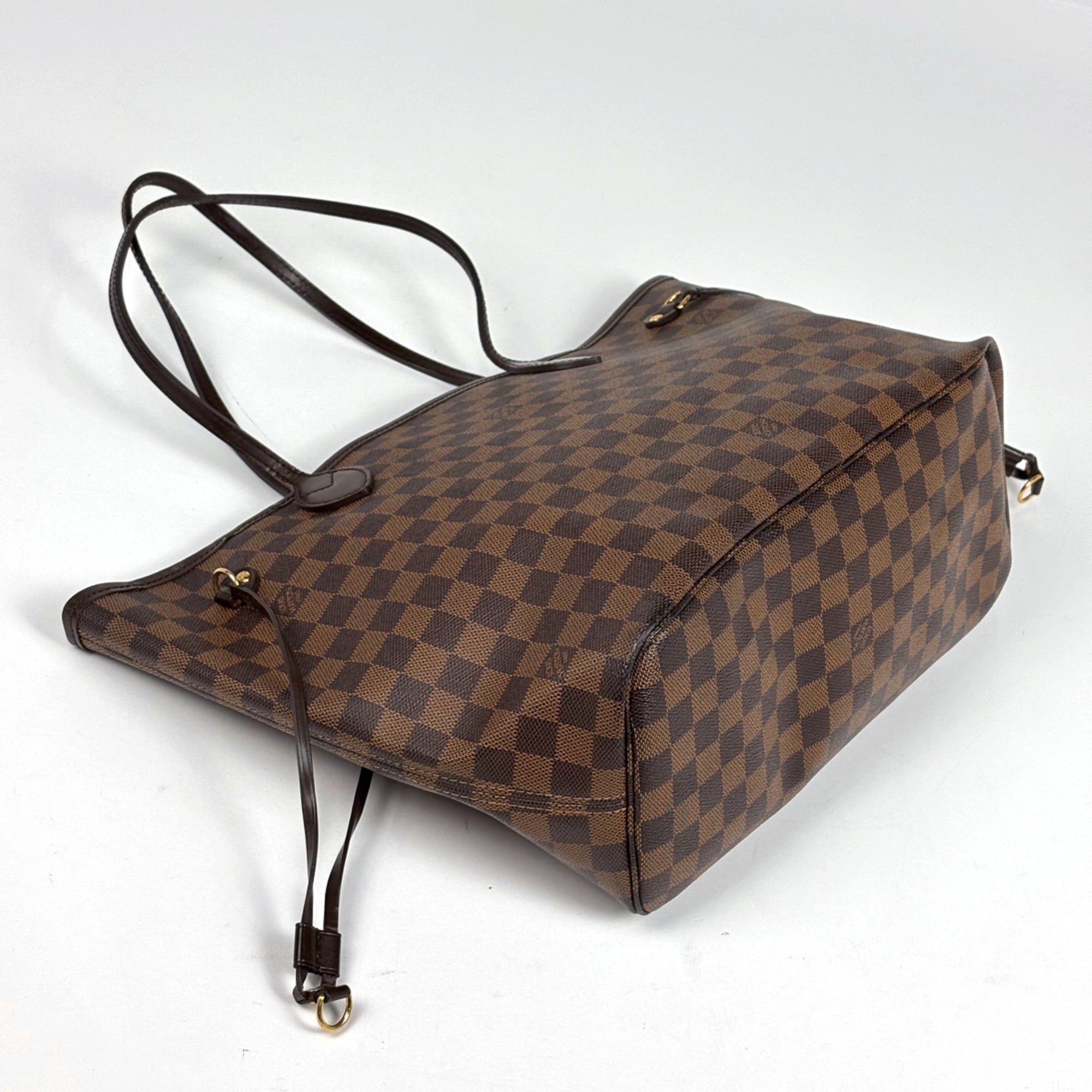 Louis Vuitton Brown Damier Canvas Shoulder Bag Tote Bag
