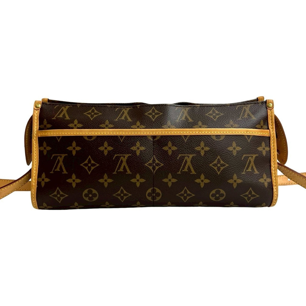 Louis Vuitton Brown Leather Pvc Pochette Shoulder Bag