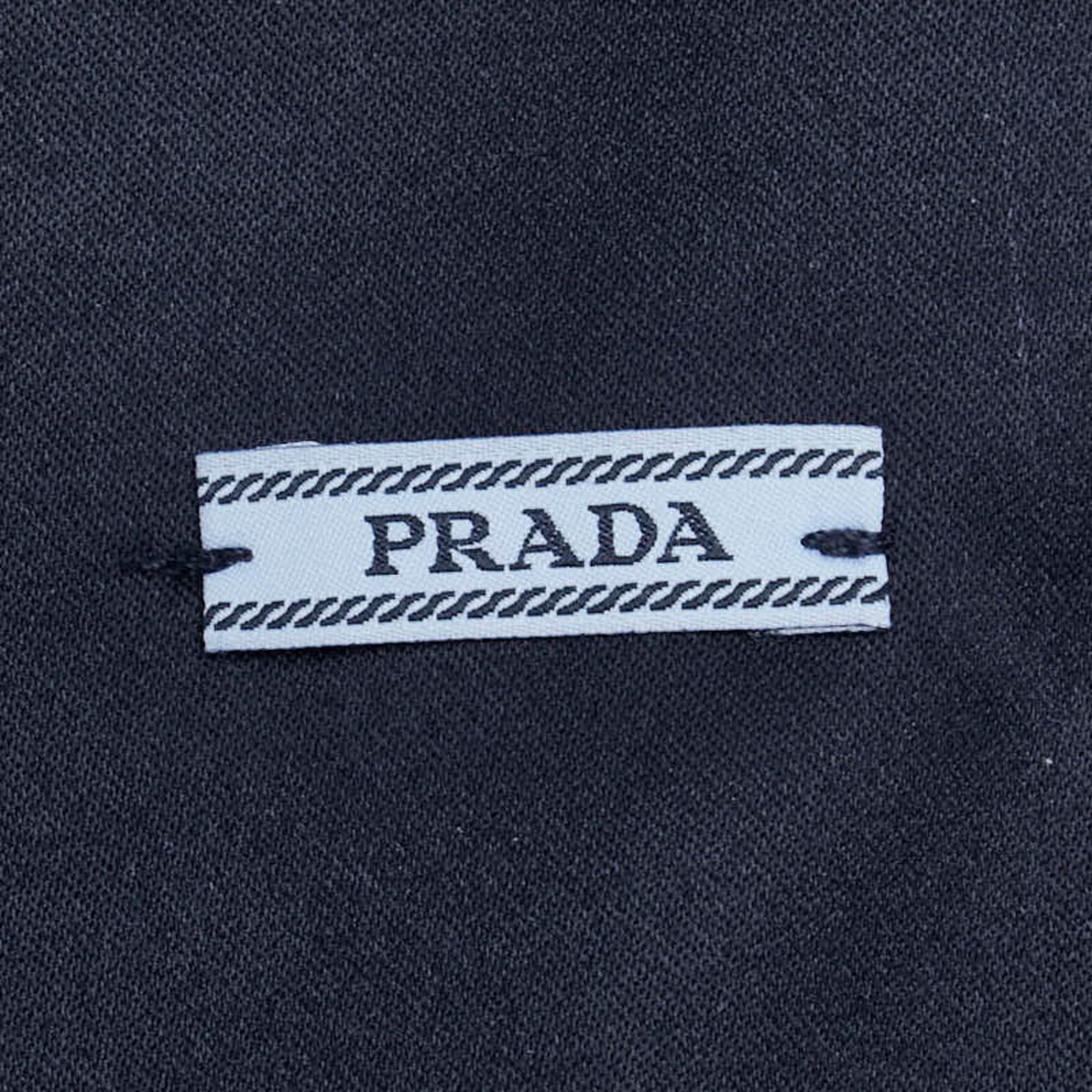 Prada Navy Nylon Pouch