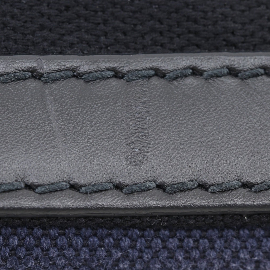 Balenciaga Navy Canvas Tote