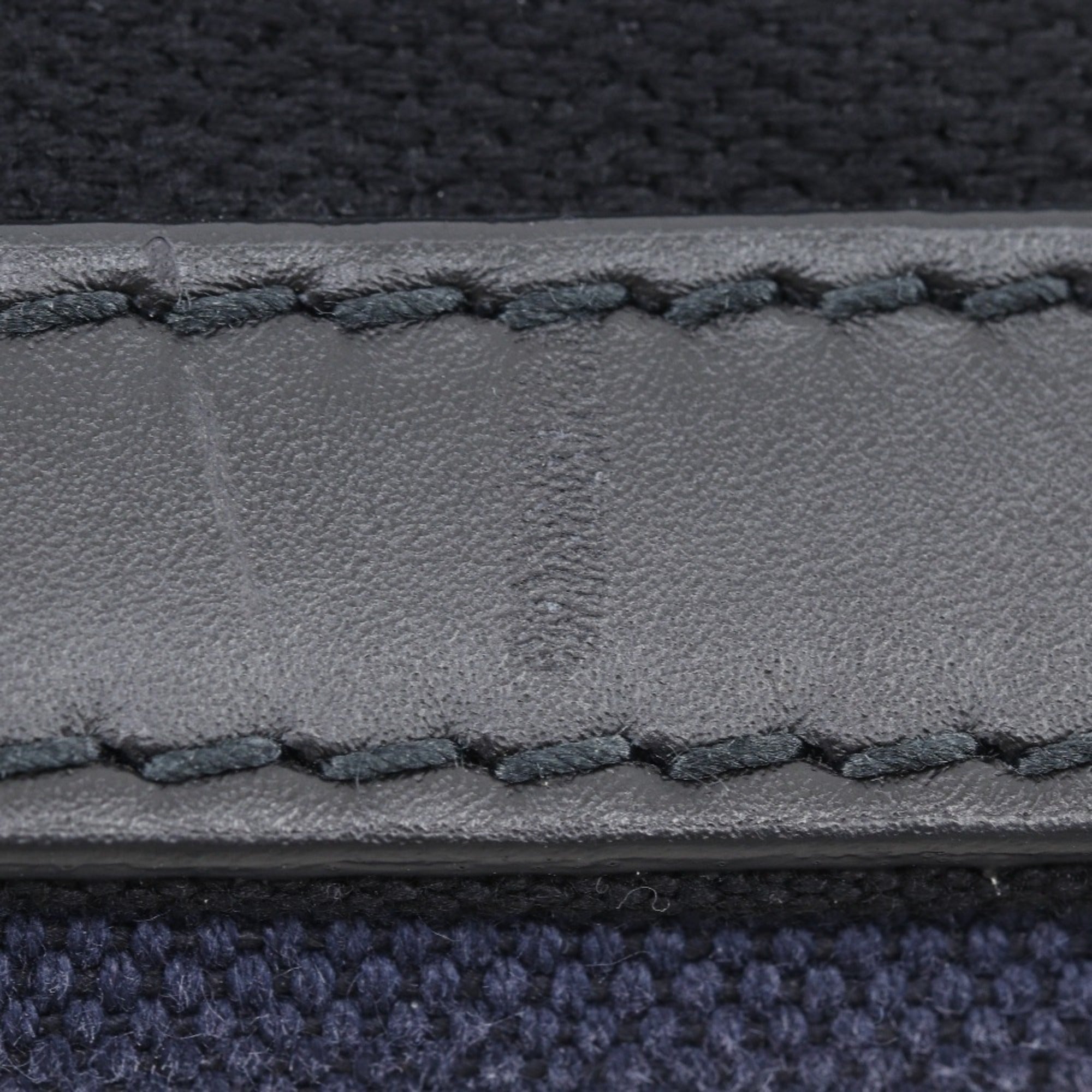 Balenciaga Navy Canvas Tote