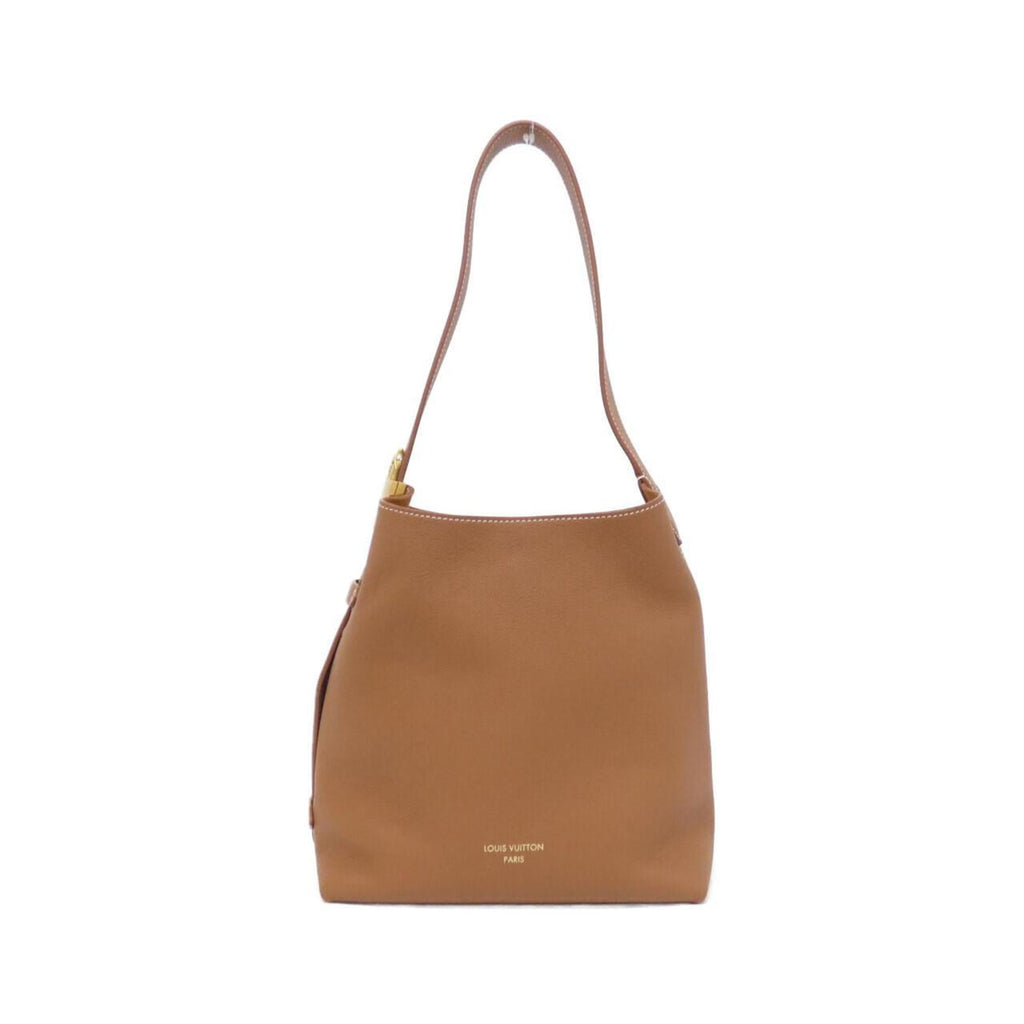 Louis Vuitton Cognac Leather Shoulder Bag