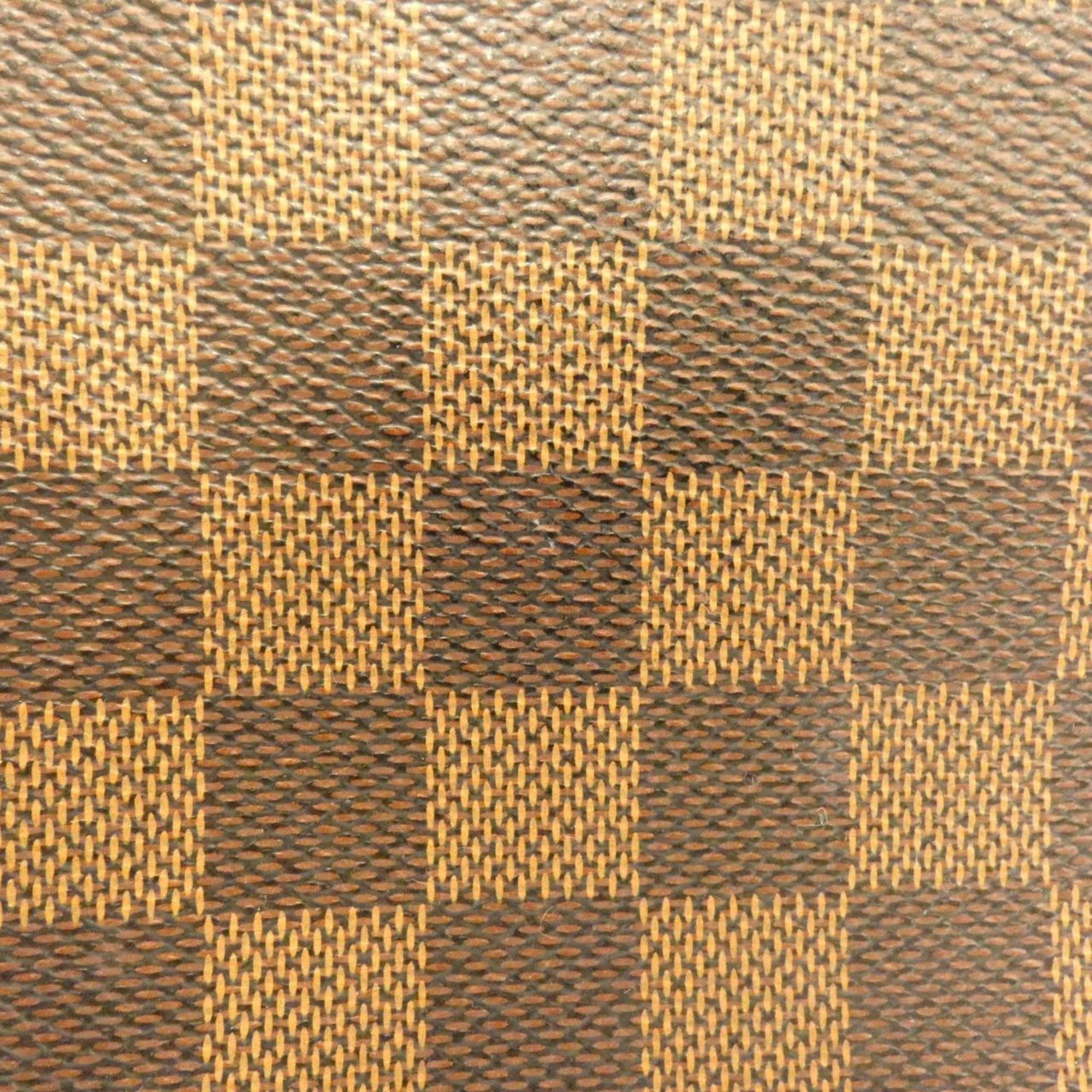 Louis Vuitton Brown Coated Canvas Handbag