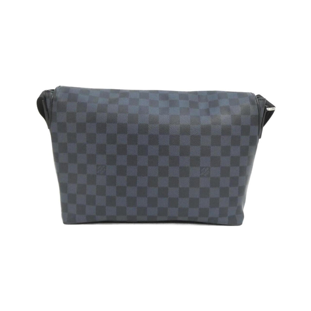 Louis Vuitton Black Cobalt Coated Canvas Shoulder Bag