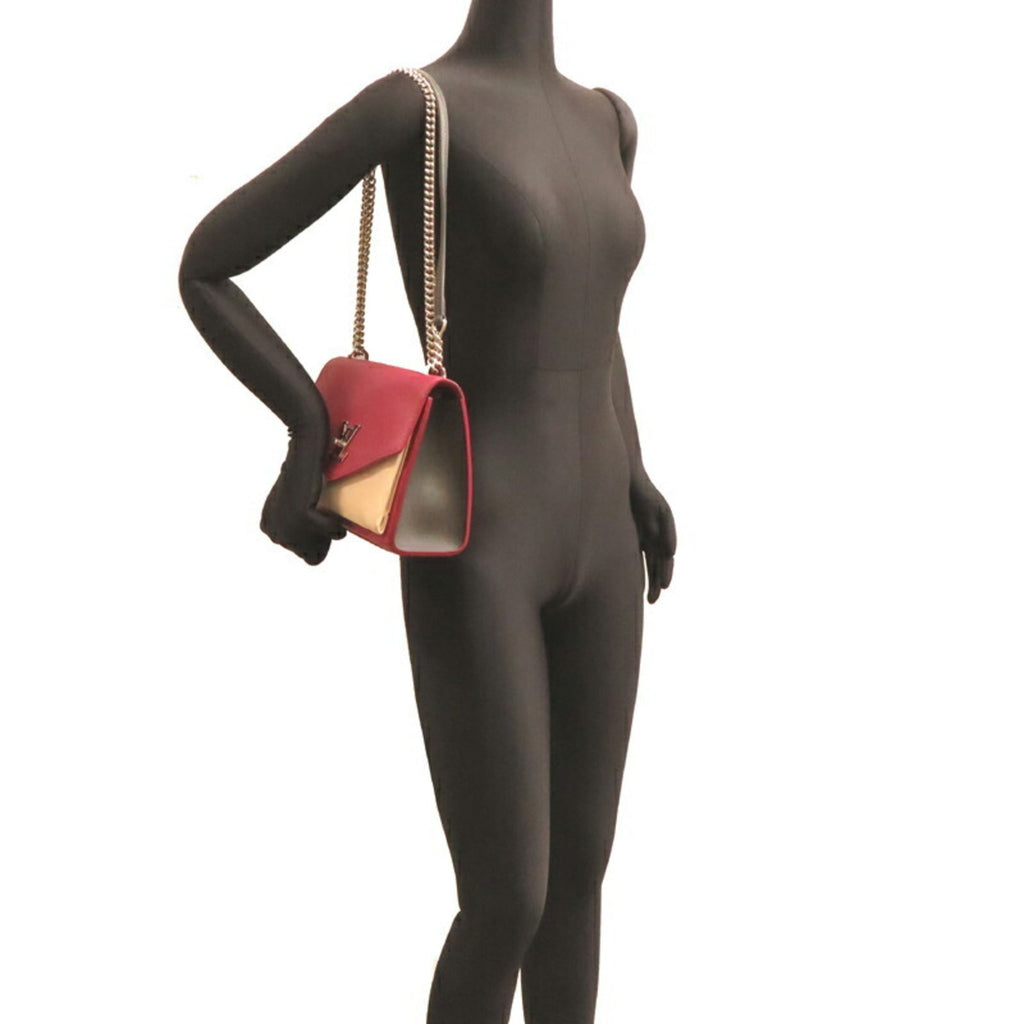 Louis Vuitton Bordeaux Ivory Leather Shoulder Bag