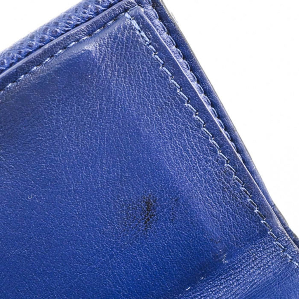 Louis Vuitton Blue Taigarama Wallet (Tri-Fold)