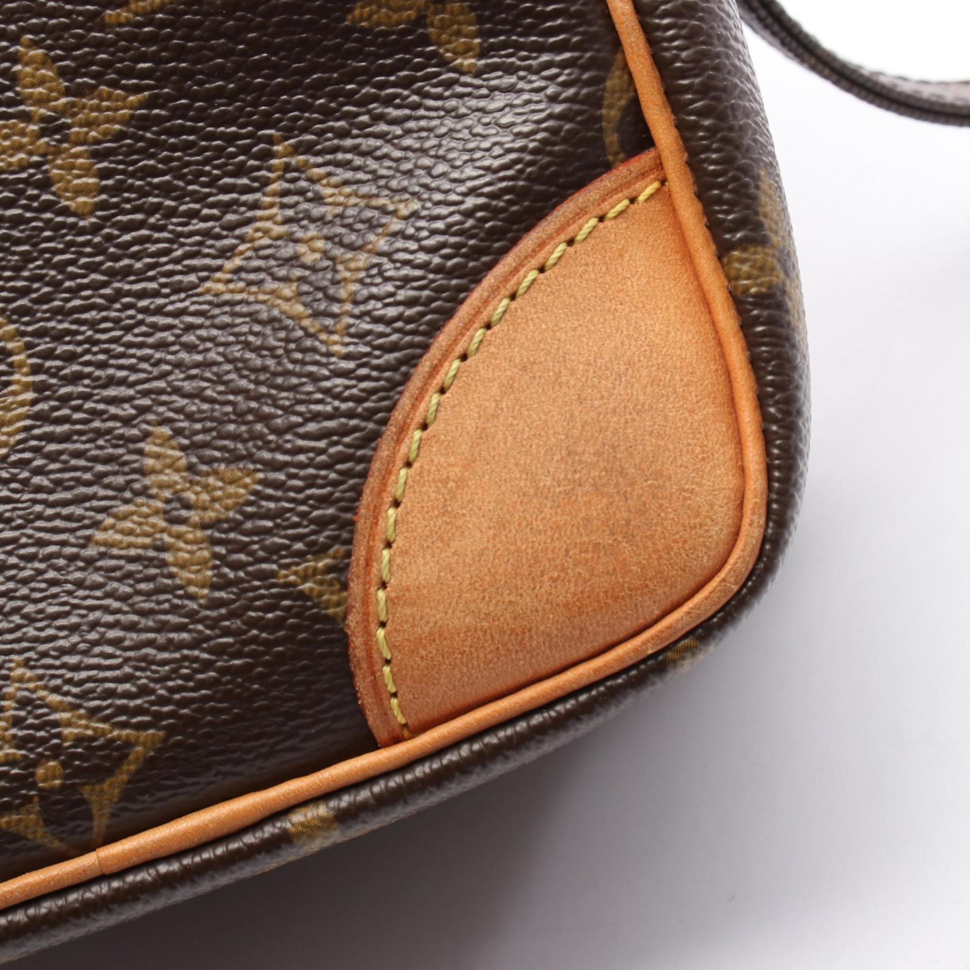 Louis Vuitton Brown Monogram Coated Canvas Shoulder Bag