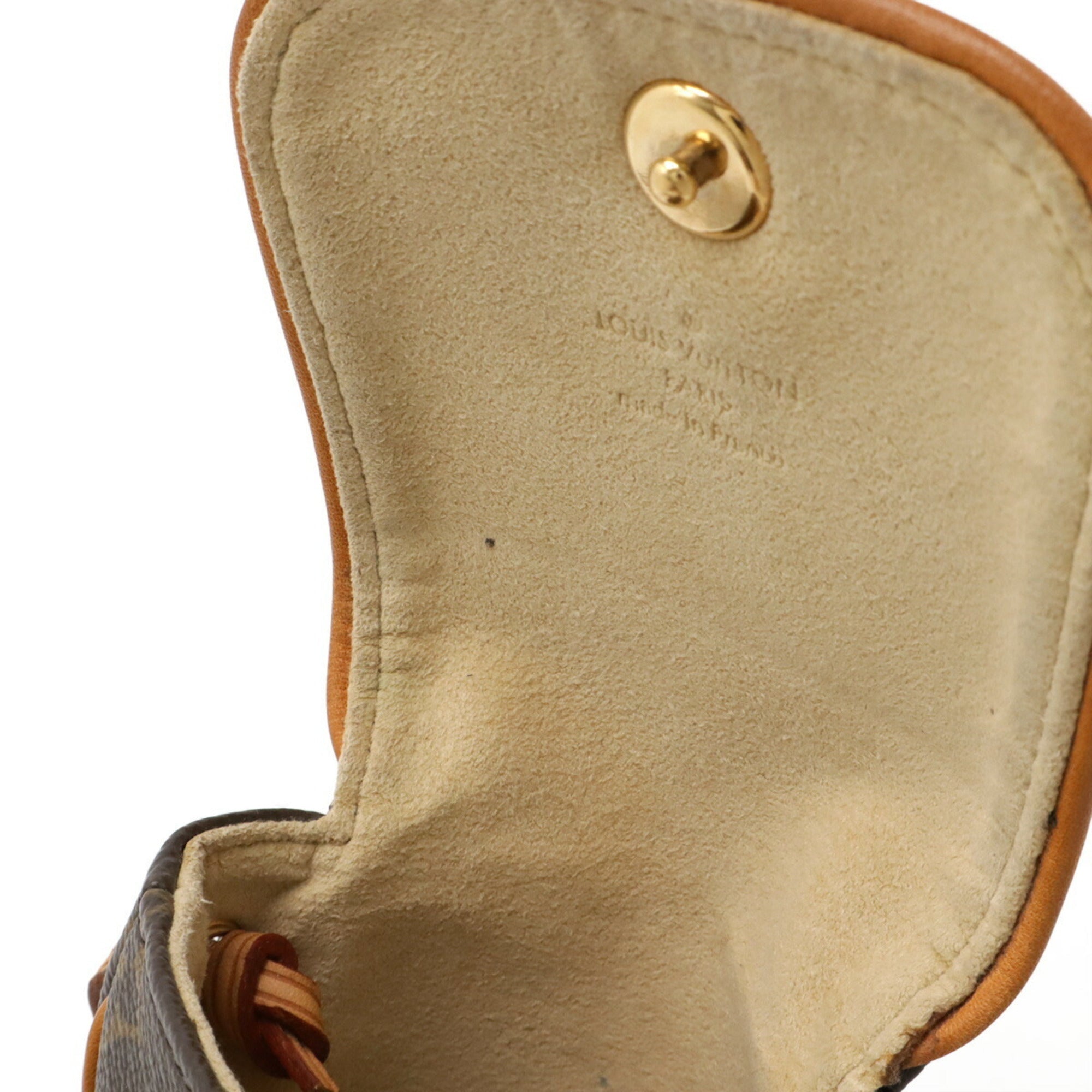 Louis Vuitton Brown Monogram Pochette Pouch Shoulder Bag