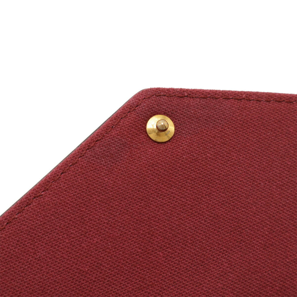 Louis Vuitton Fuchsia Monogram Pvc Clutch Bag Pochette Shoulder Bag