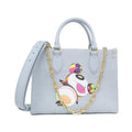 Louis Vuitton Blue Leather Handbag