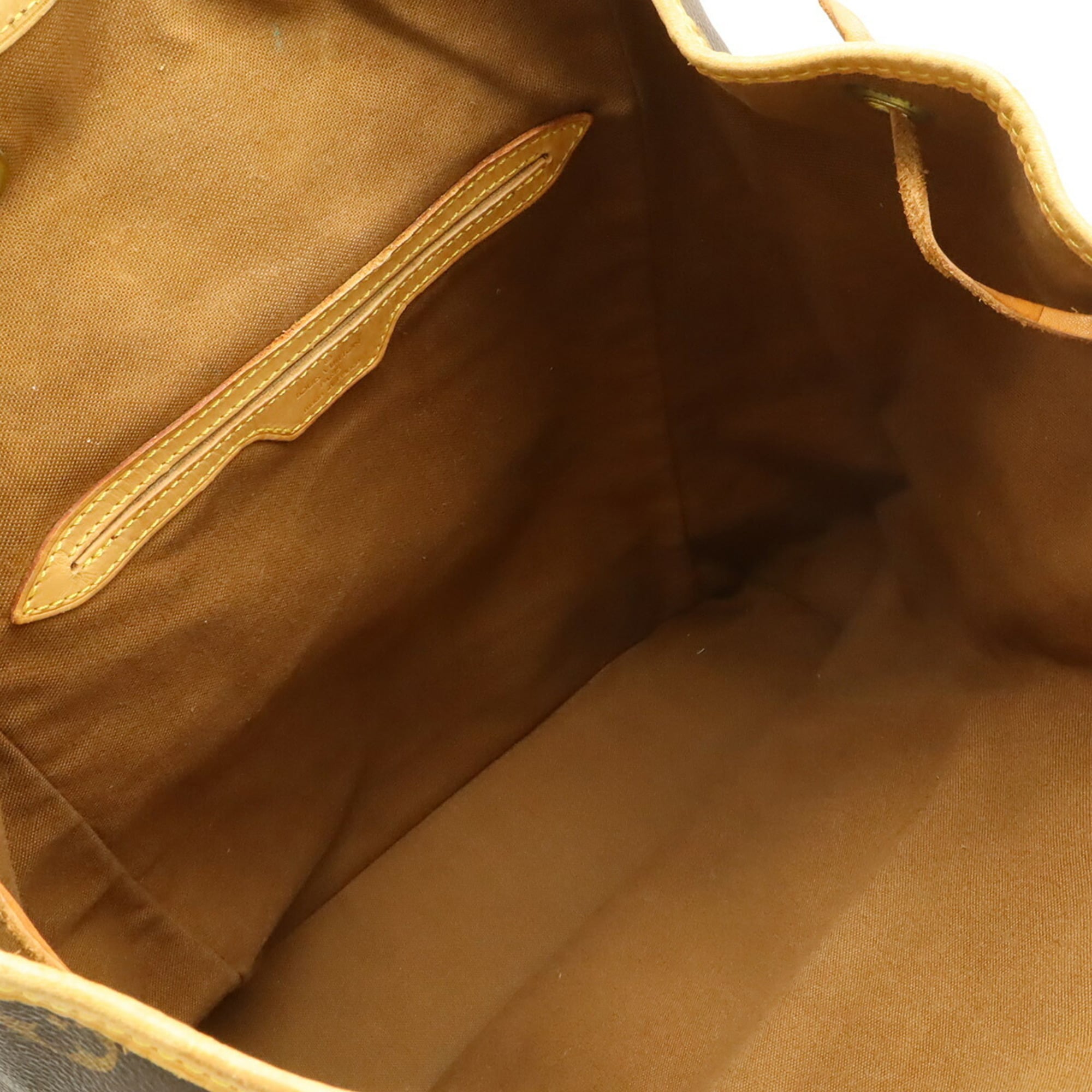 Louis Vuitton Brown Monogram Monogram Pvc Coated Canvas Backpack Shoulder Bag