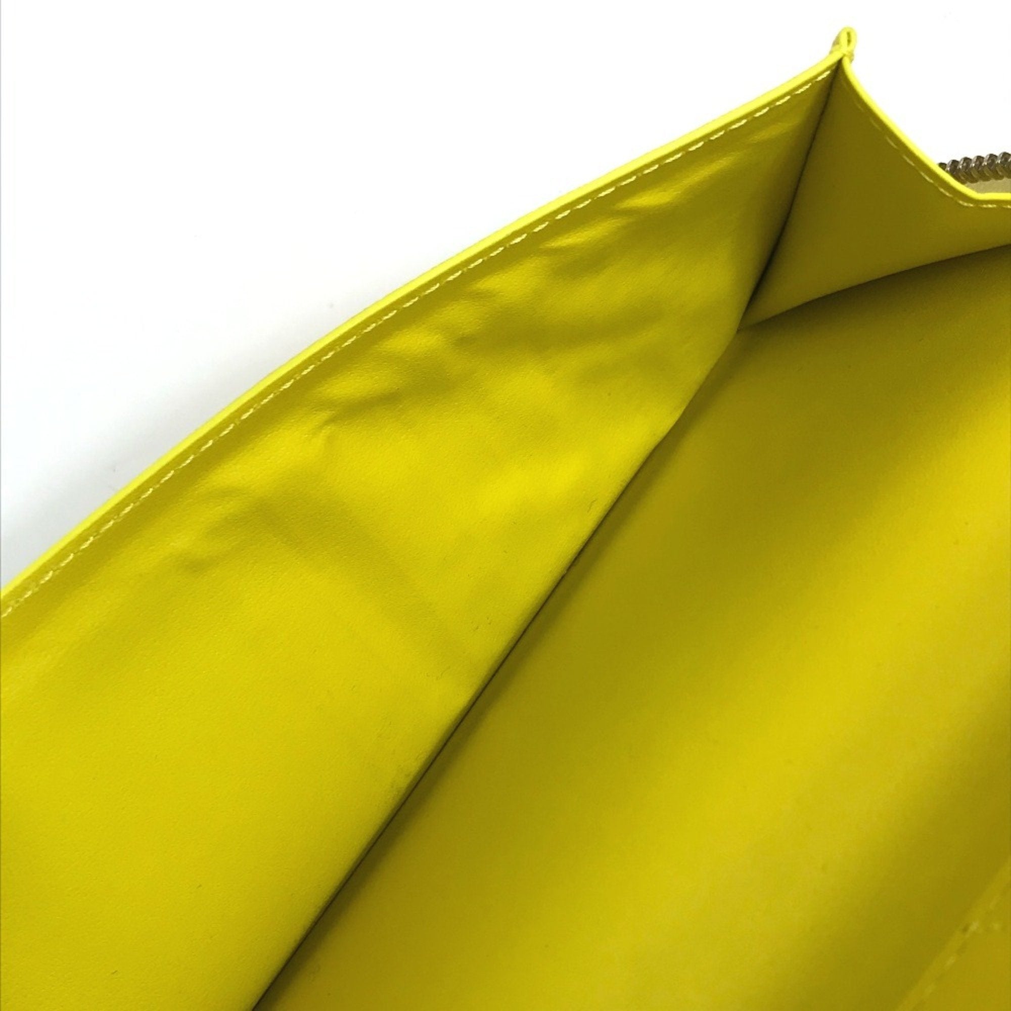 Louis Vuitton Yellow Leather Long Wallet