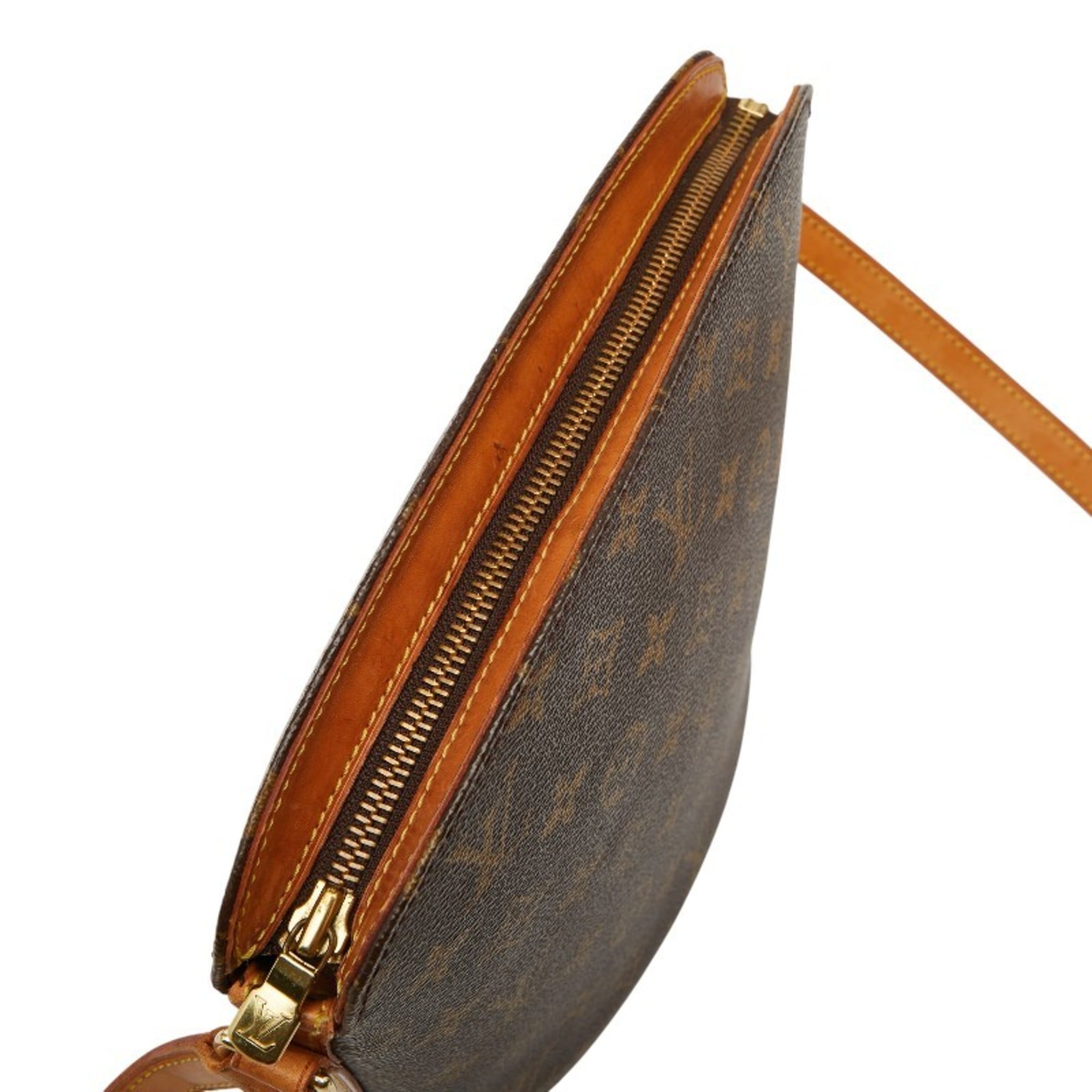 Louis Vuitton Brown Monogram Pvc Leather Shoulder Bag